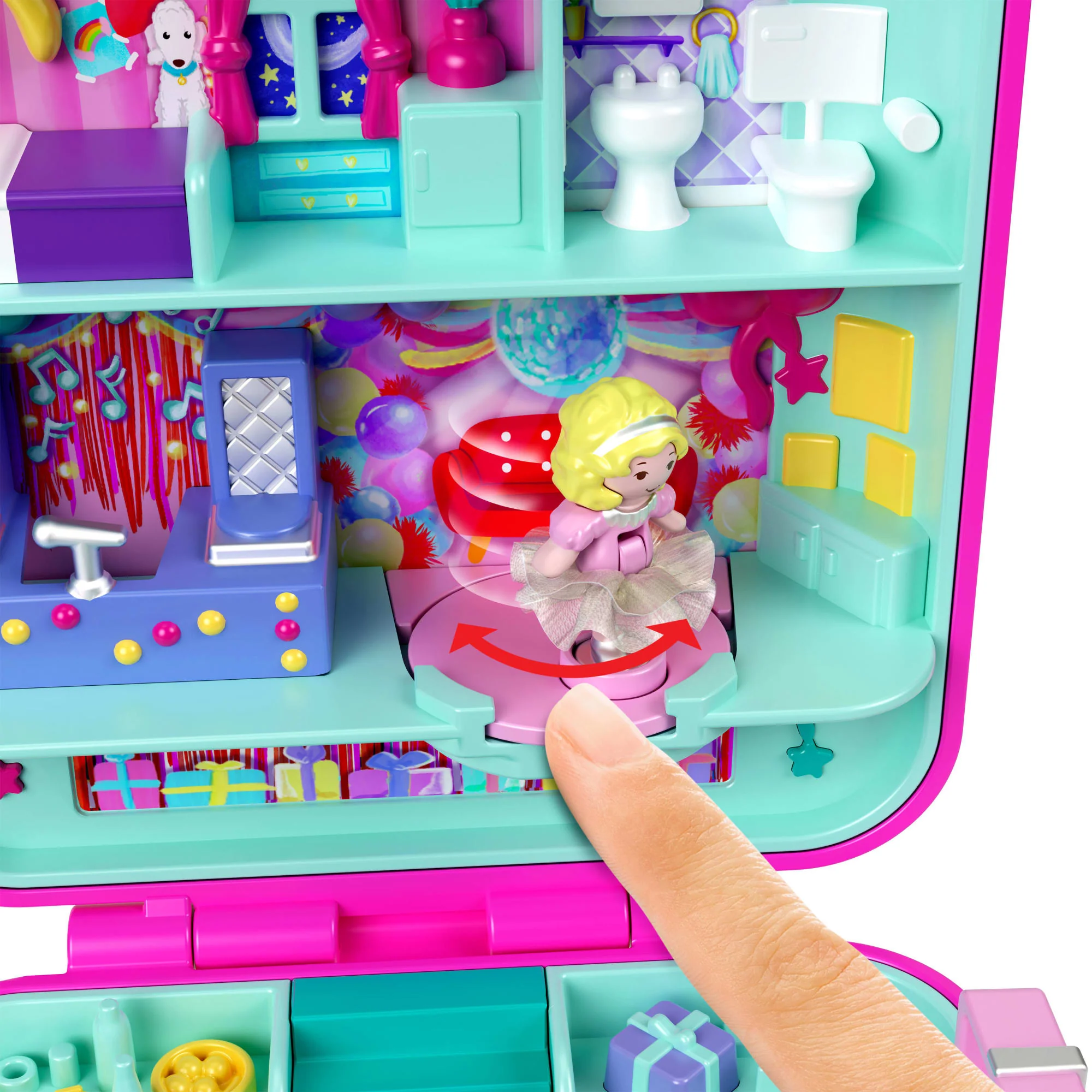 Mattel Creations Polly Pocket Mattel 80th Anniversary Heritage Compact