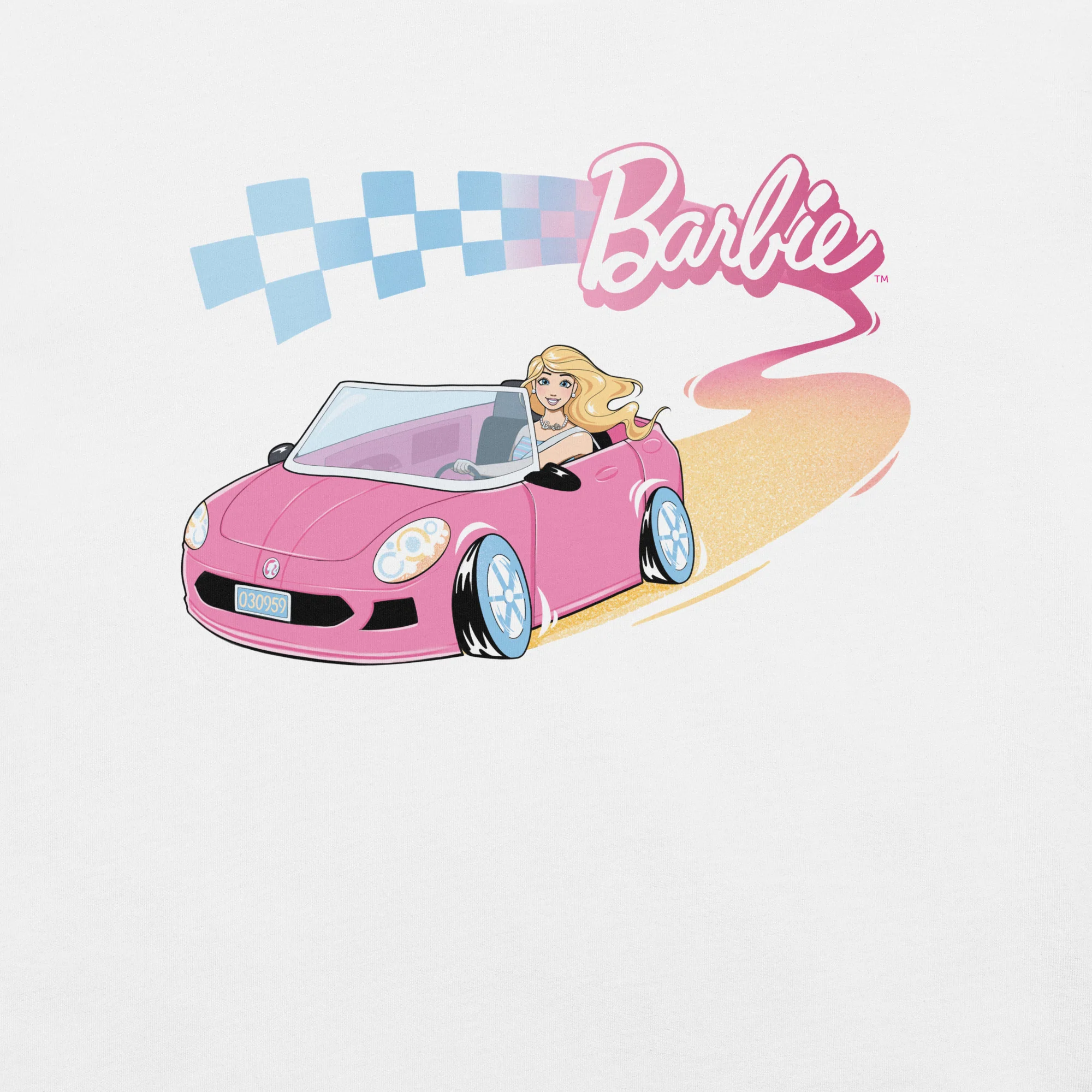 Mattel Creations Barbie MC Revealed Fan-Designed White T-Shirt