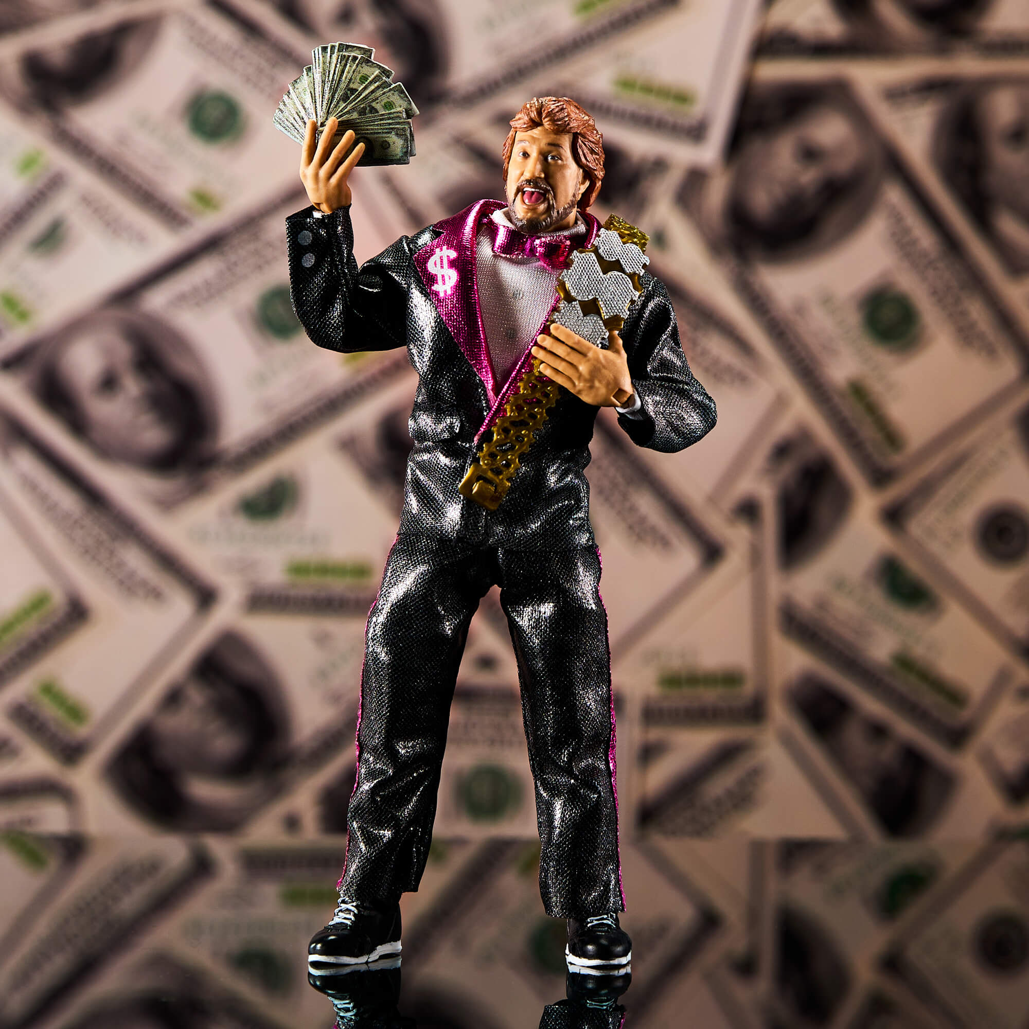 Mattel Creations WWE Ultimate Edition Coliseum Collection “Million Dollar Man” Ted DiBiase and Ricky “The Dragon” Steamboat 2-Pack