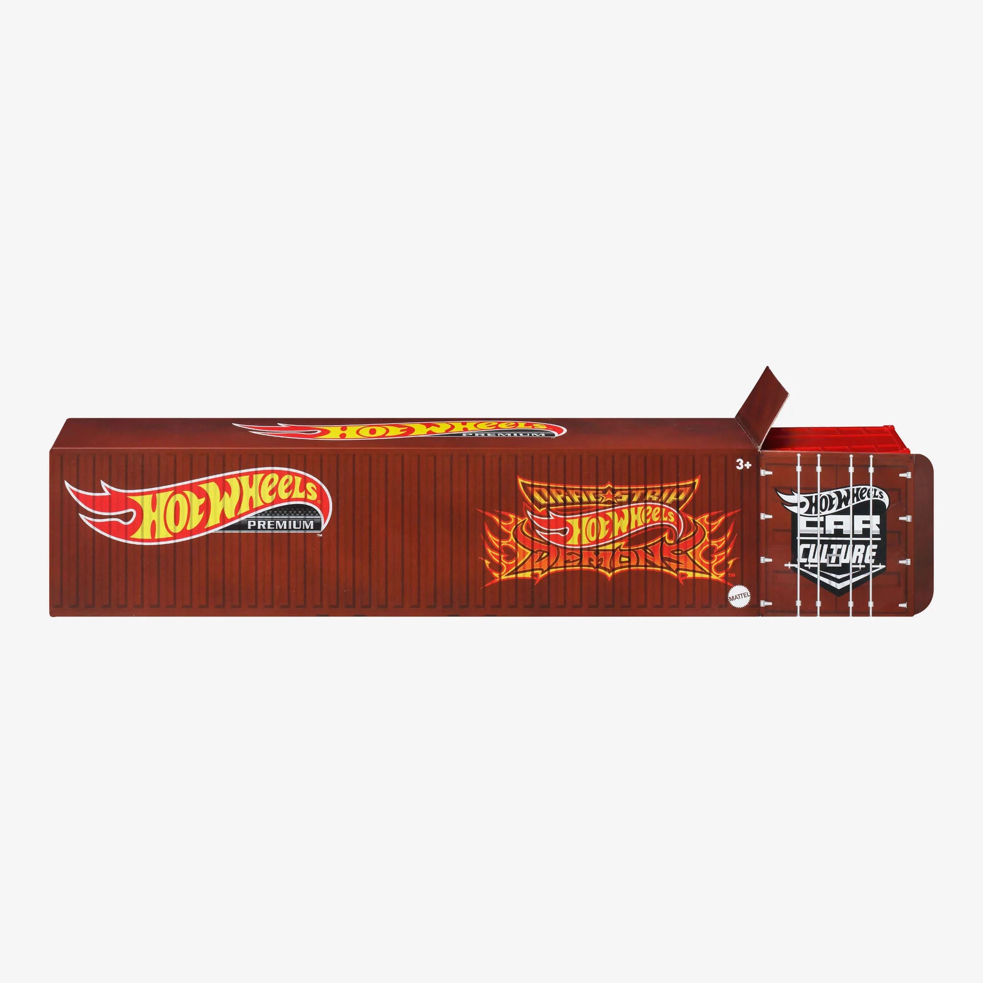 Mattel Creations Hot Wheels Premium Car Culture Dragstrip Demons Container Set