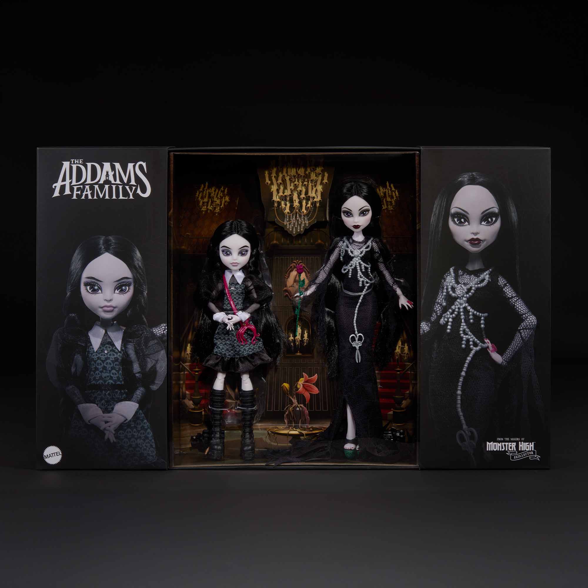 Mattel Creations Monster High Skullector Addams Family Doll Two-Pack