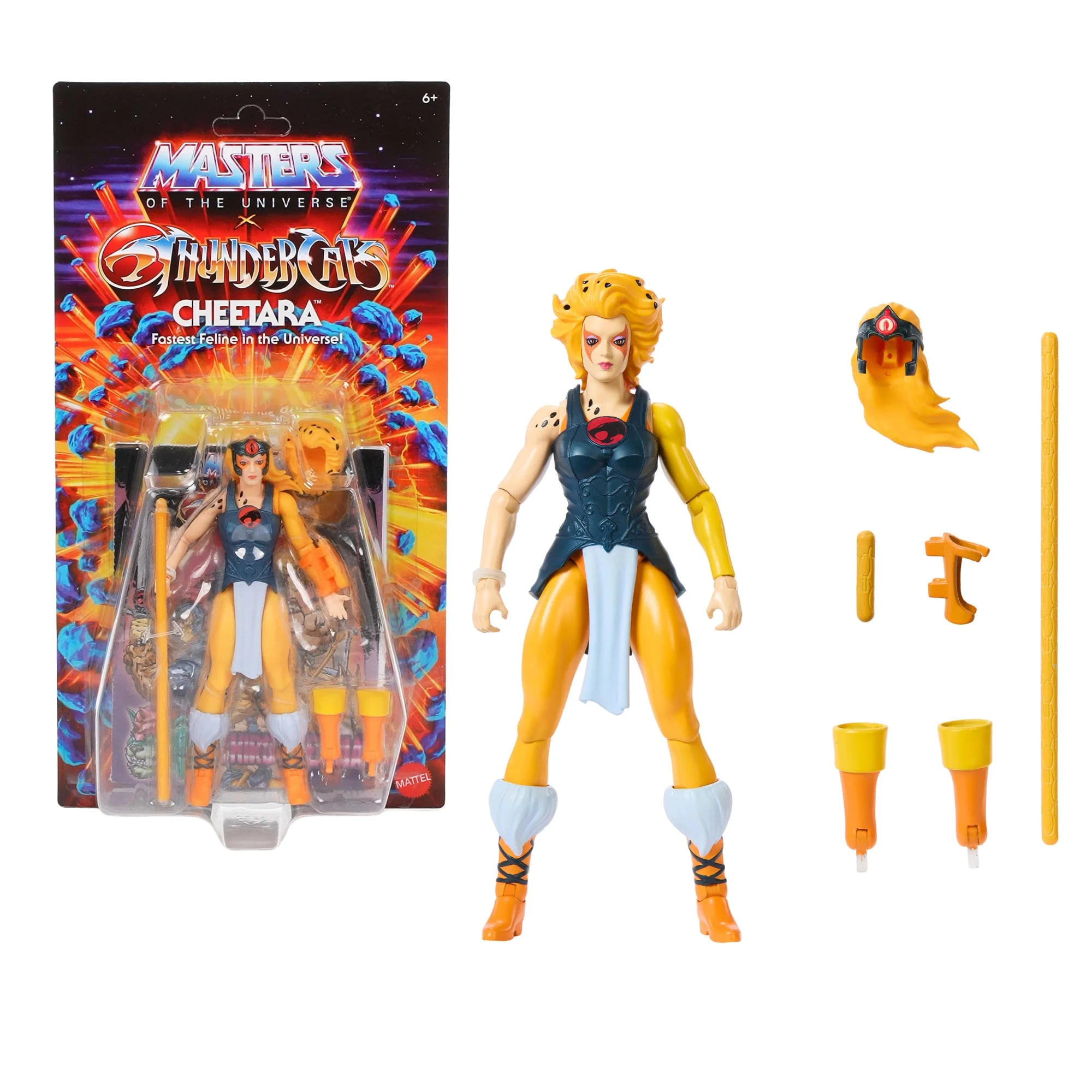 Mattel Creations Masters of the Universe x ThunderCats Origins Cheetara Action Figure