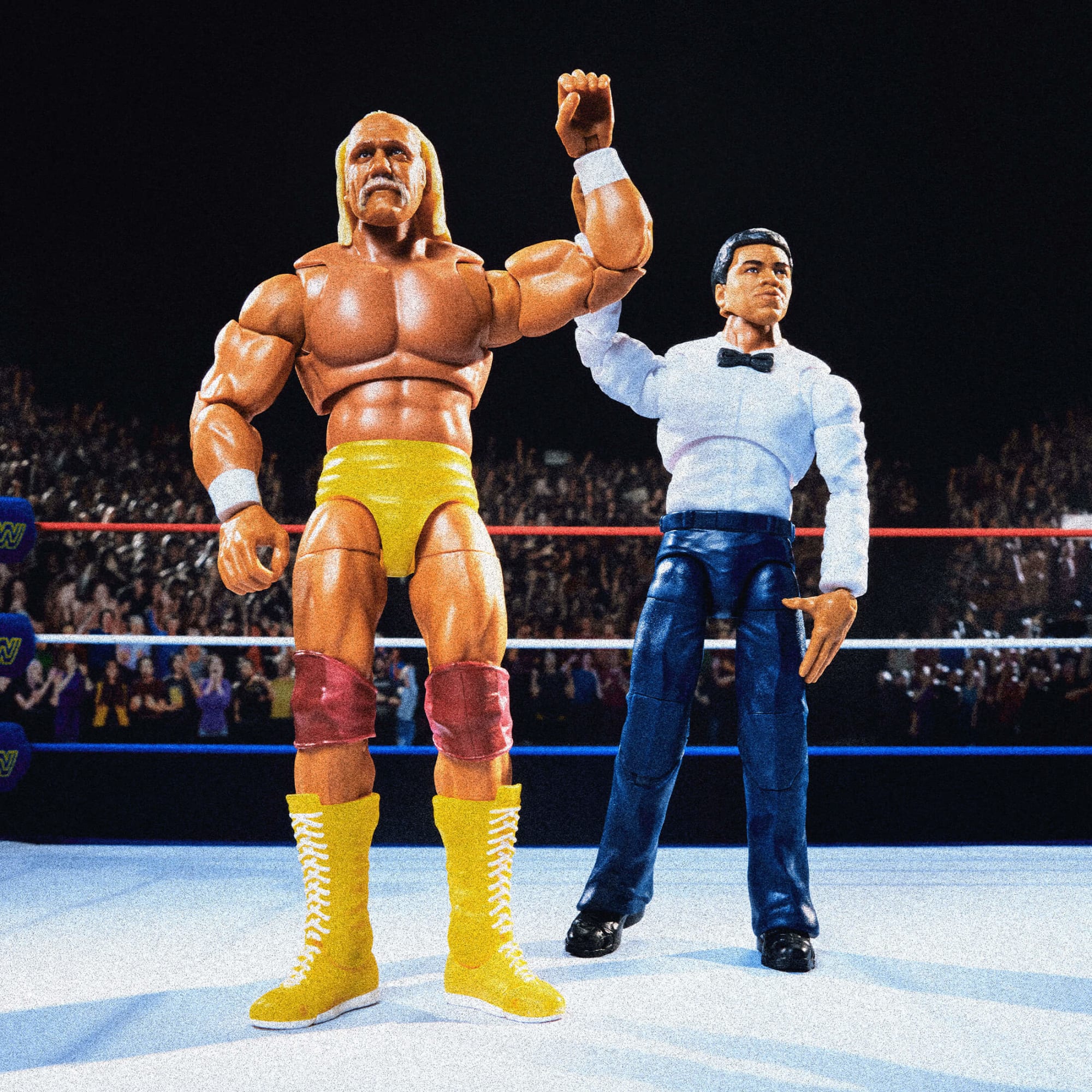 Mattel Creations WWE Ultimate Edition Muhammad Ali Action Figure Set