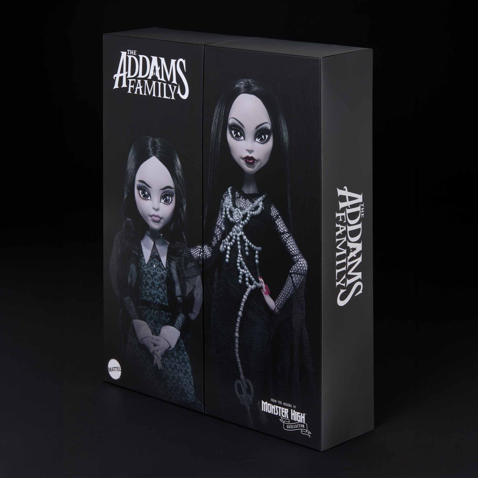 Mattel Creations Monster High Skullector Addams Family Doll Two-Pack