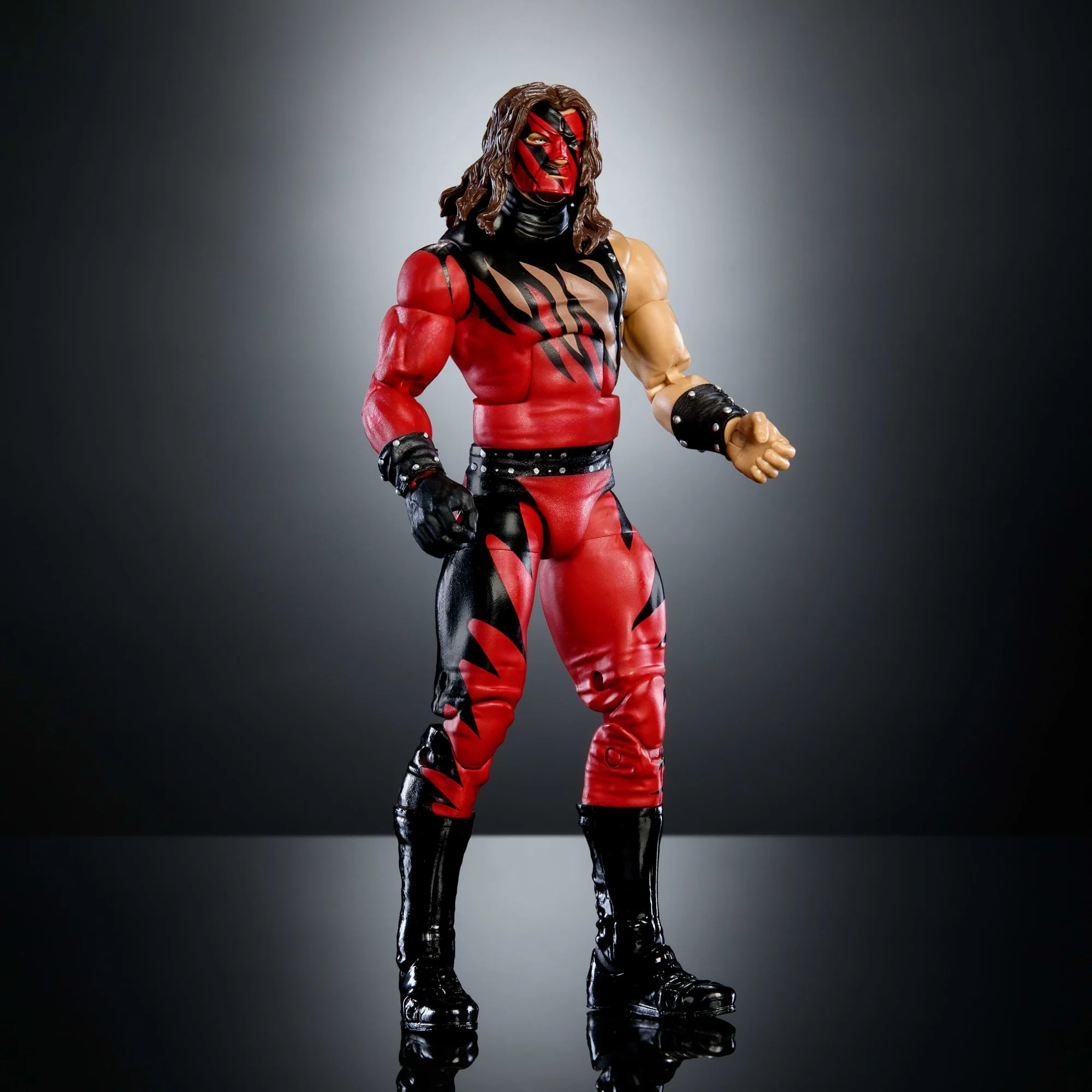 Mattel Creations WWE Elite Collection Monday Night War Kane Action Figure & Golga Build-A-Figure Parts