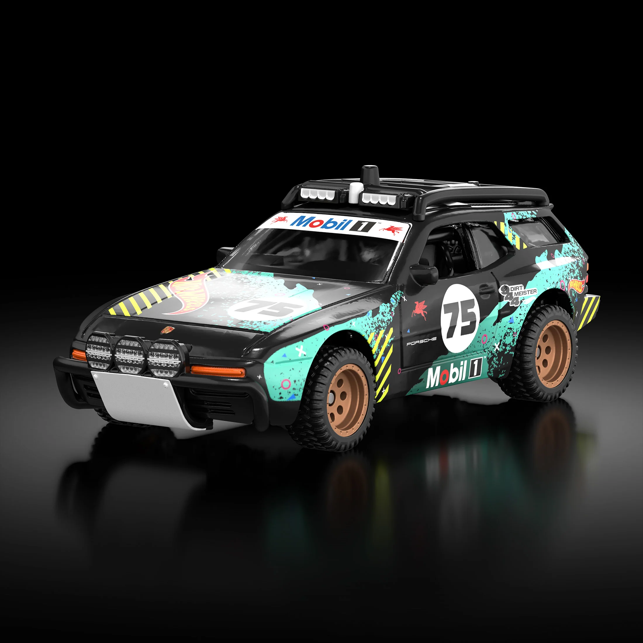 Mattel Creations Hot Wheels Mobil 1 Porsche Dirtmeister 944