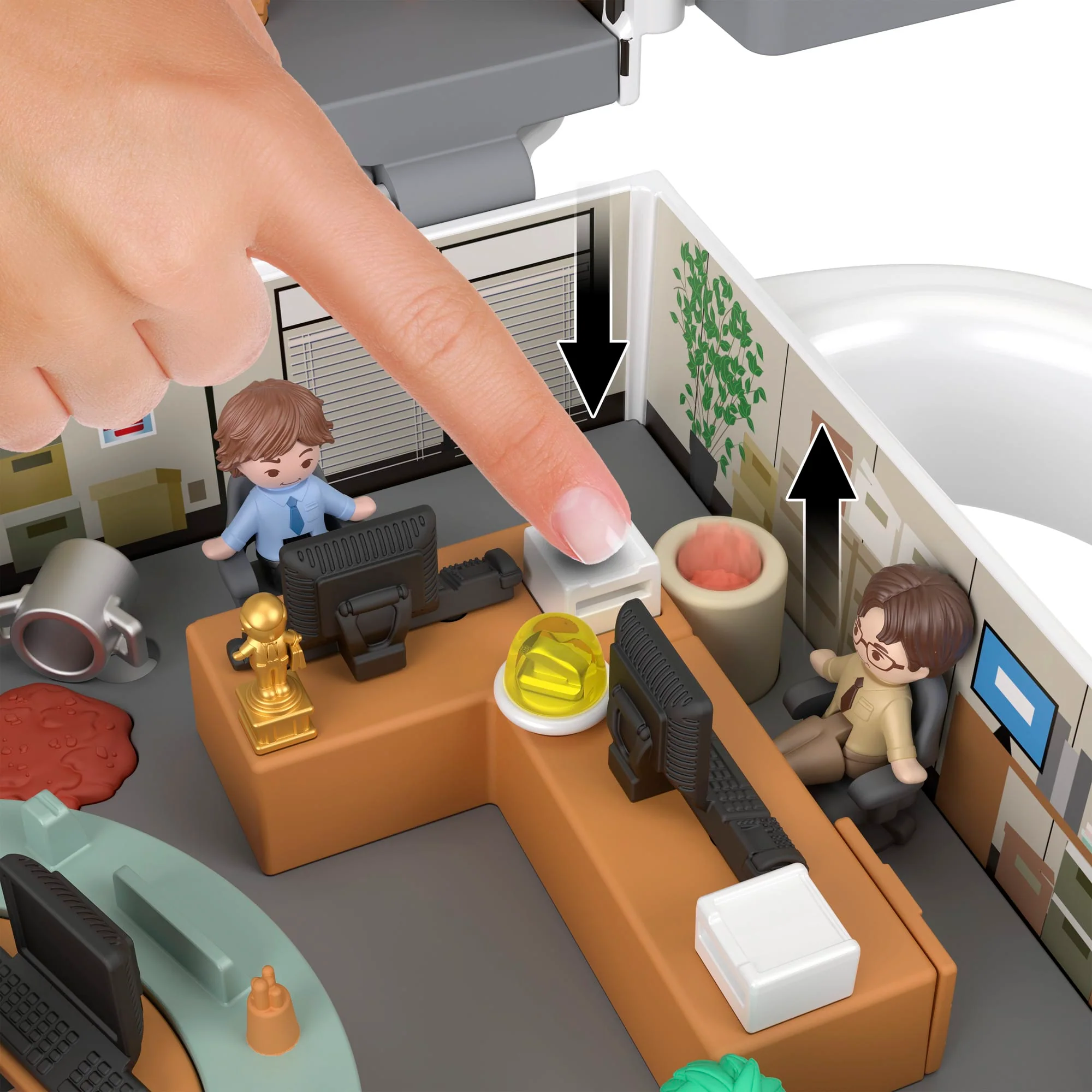 Mattel Creations Polly Pocket x The Office Compact