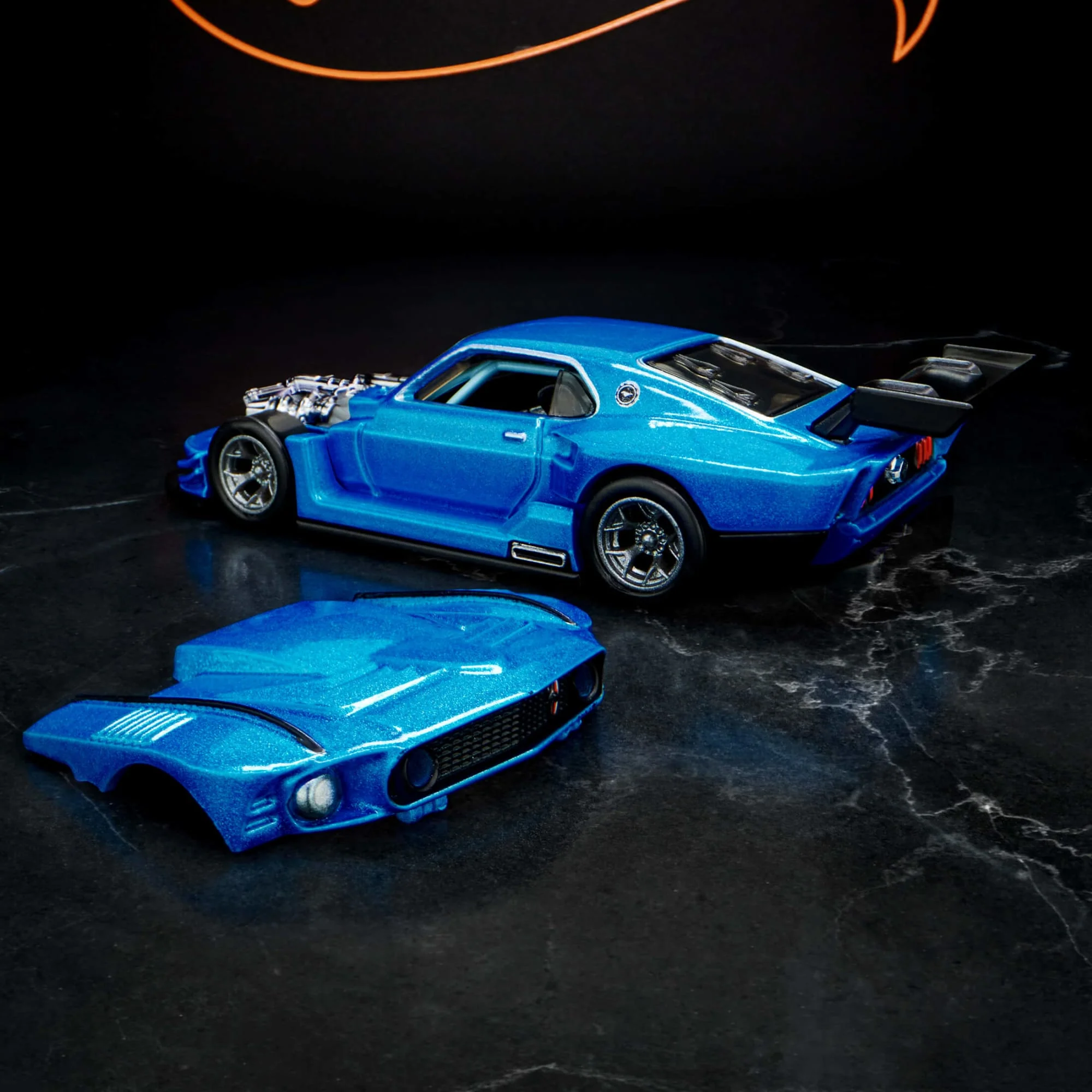 Mattel Creations Hot Wheels Elite 64 Series Modified '69 Ford Mustang