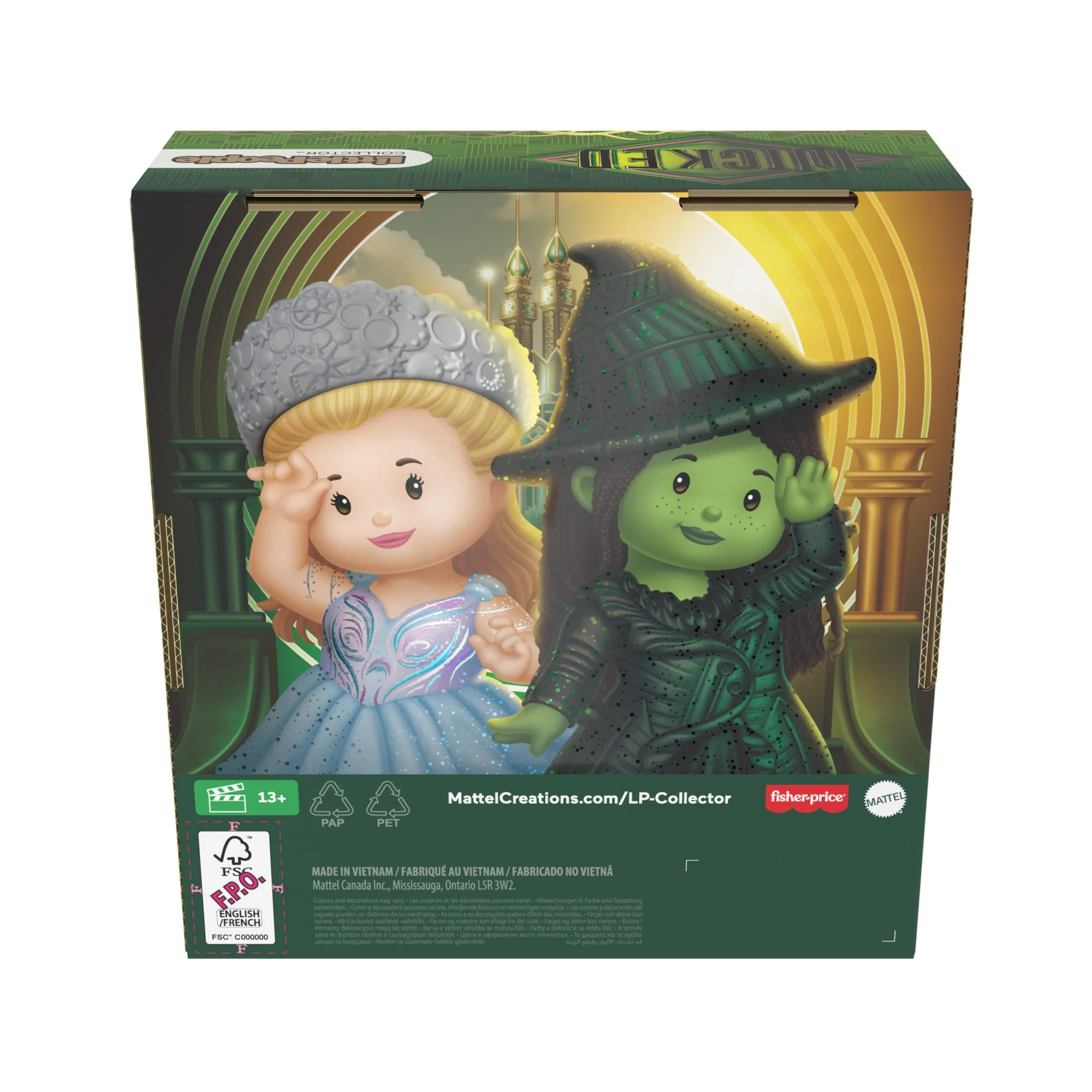 Mattel Creations Little People Collector Wicked: For Good Movie Special Edition Set