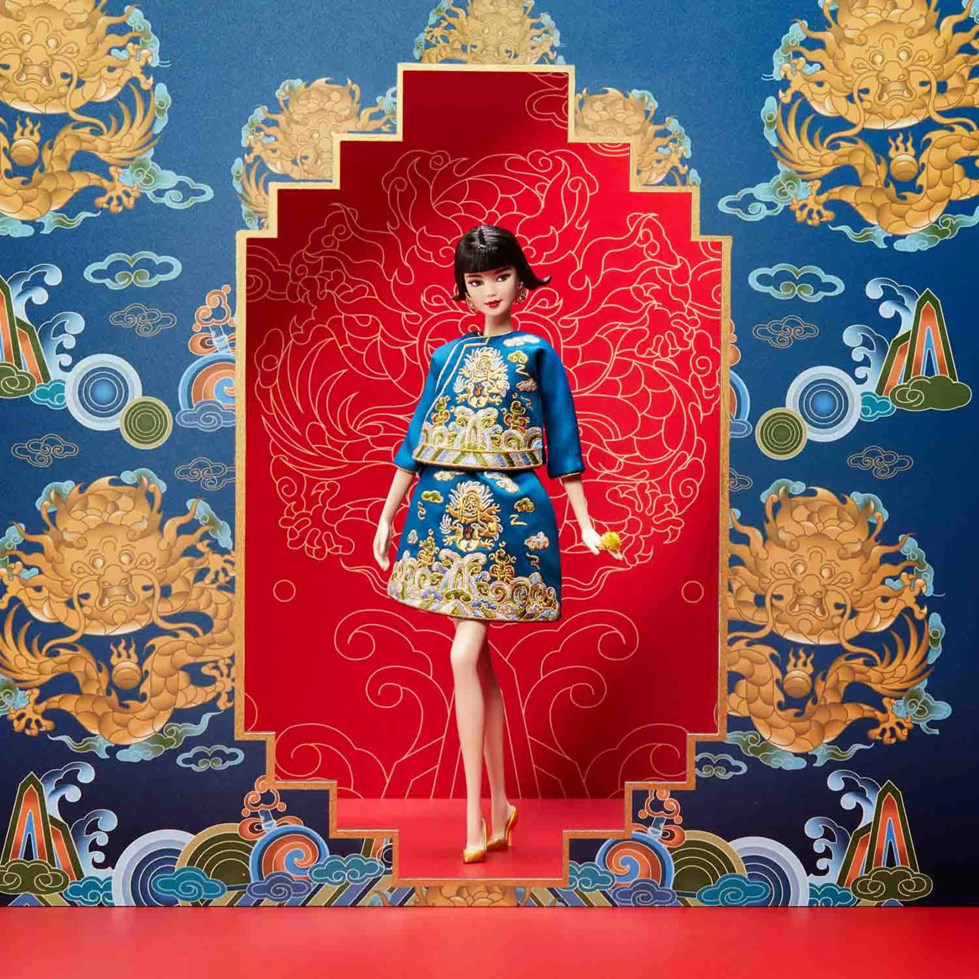 Mattel Creations 2023 Barbie Lunar New Year Doll Designed by Guo Pei
