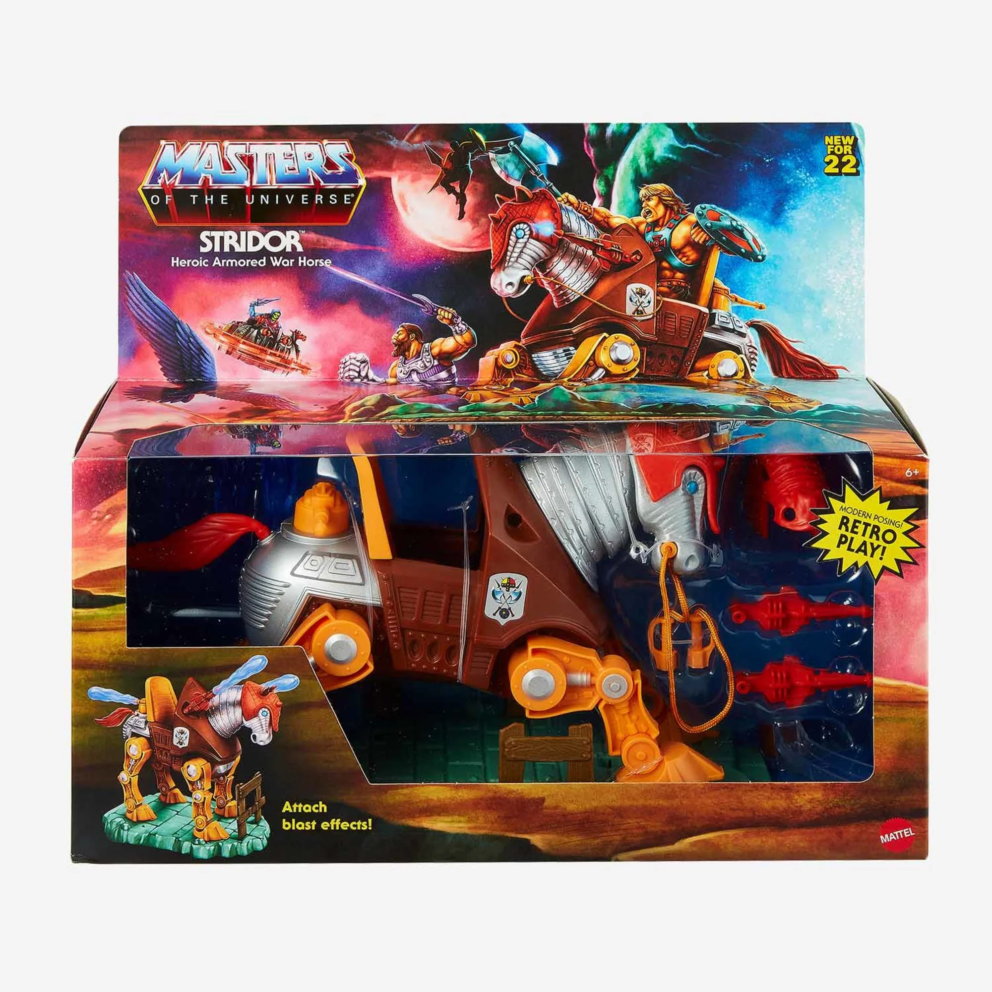 Mattel Creations Masters of the Universe Origins Stridor Action Figure