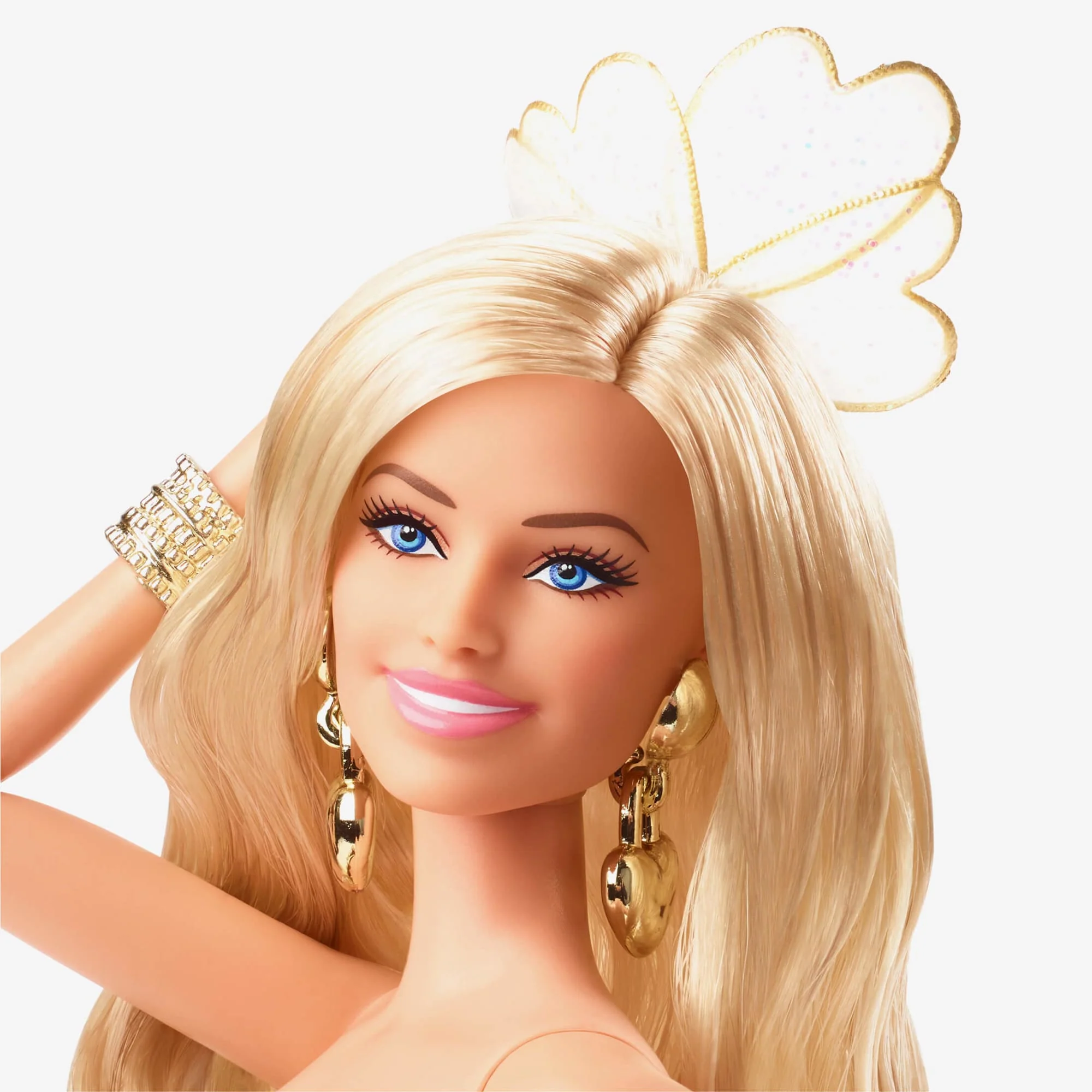 Mattel Creations Barbie in Gold Disco Jumpsuit – Barbie The Movie | Mattel Creations