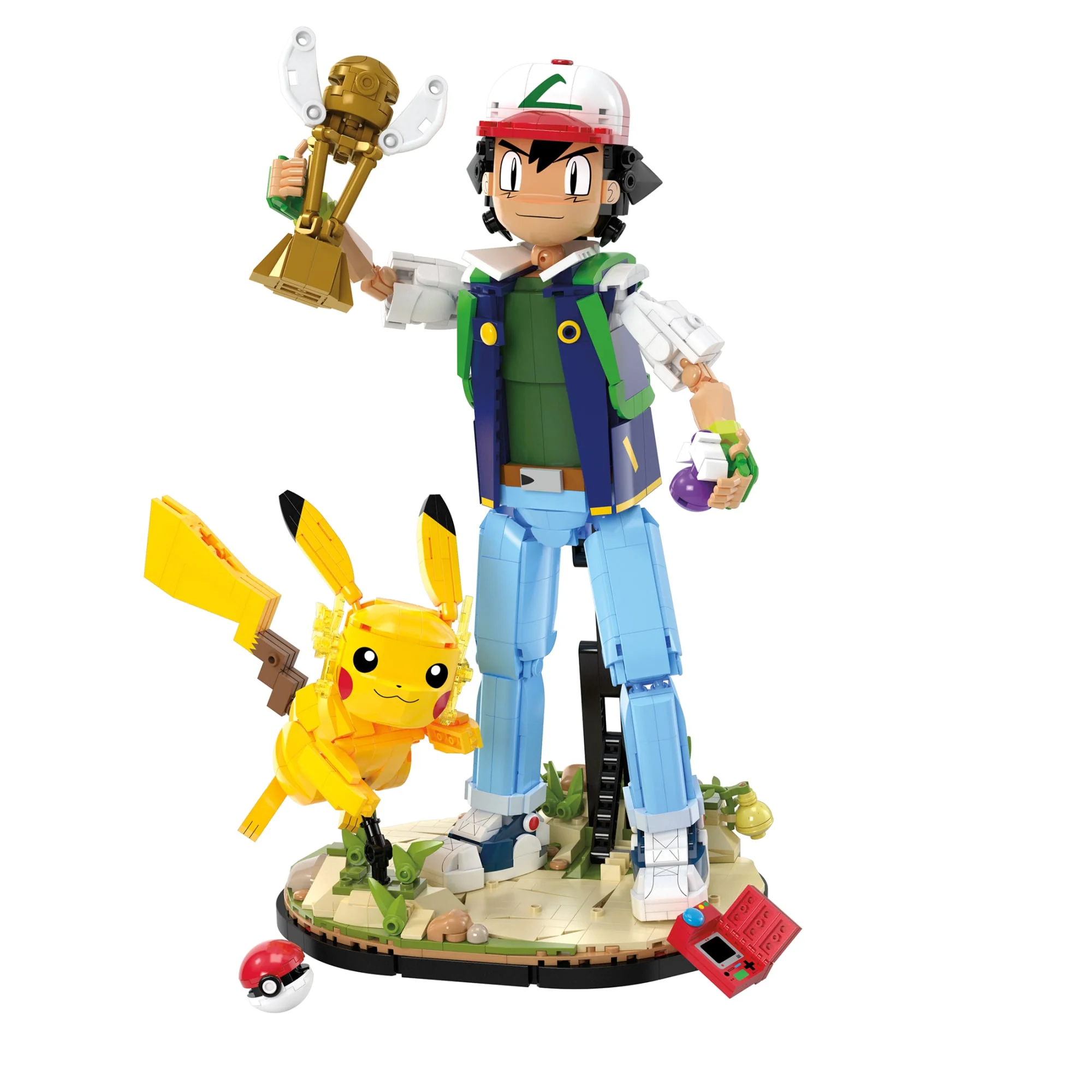 Mattel Creations Ash & Pikachu: Path to Victory by MEGA