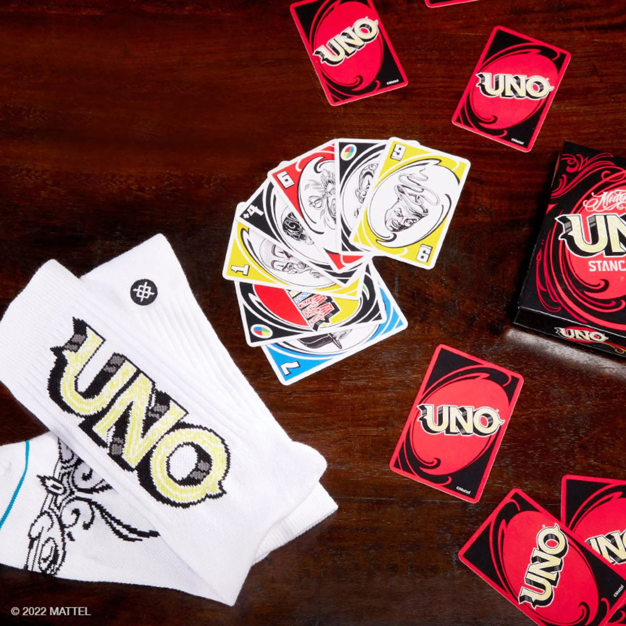 Mattel Creations Mister Cartoon Stance UNO Box Set
