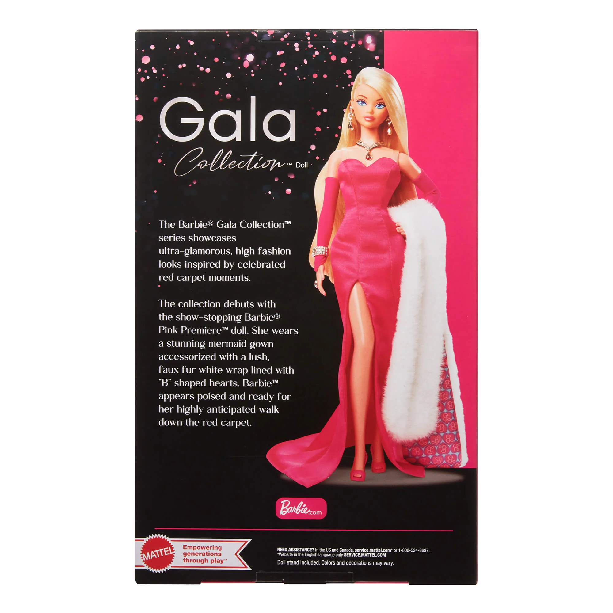 Mattel Creations Barbie Gala Collection Pink Premiere Doll