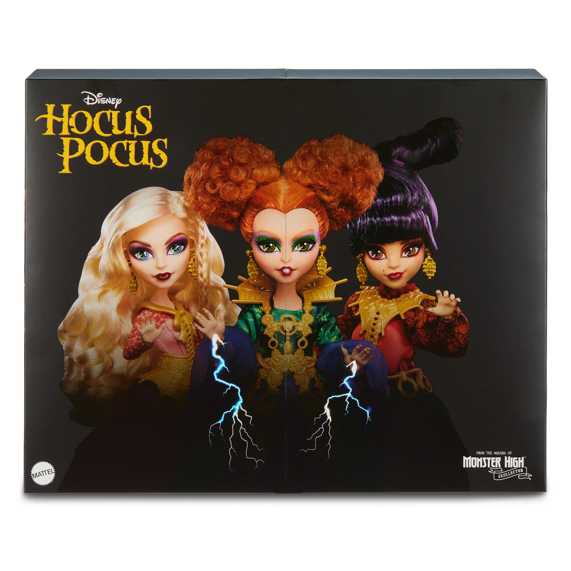 Mattel Creations Disney's Hocus Pocus Skullector Dolls