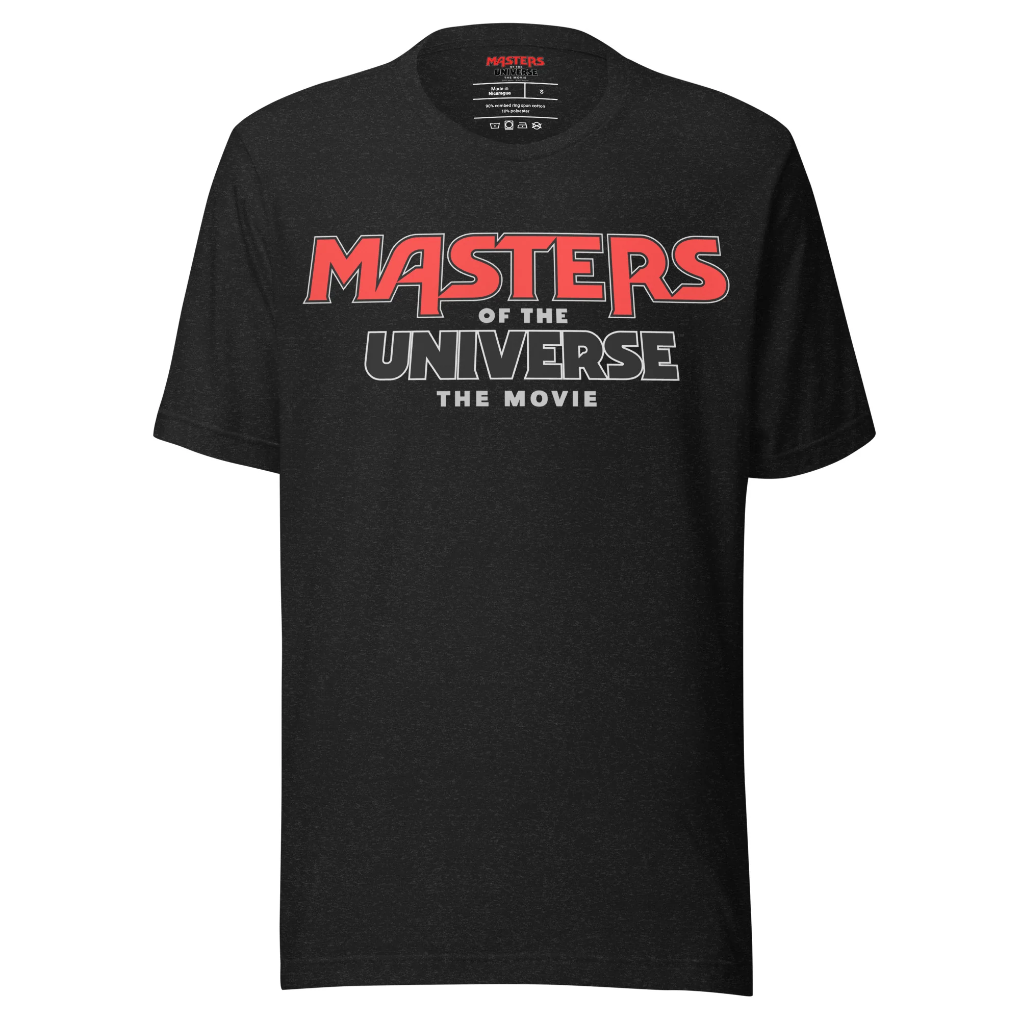 Mattel Creations Masters of the Universe The Movie Logo Black T-Shirt