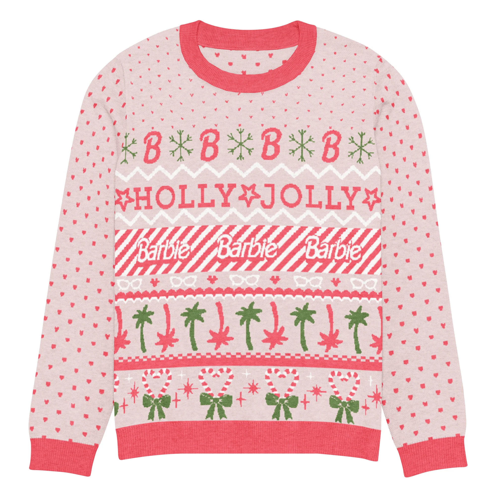 Mattel Creations Barbie Holly Jolly Pink Ugly Sweater