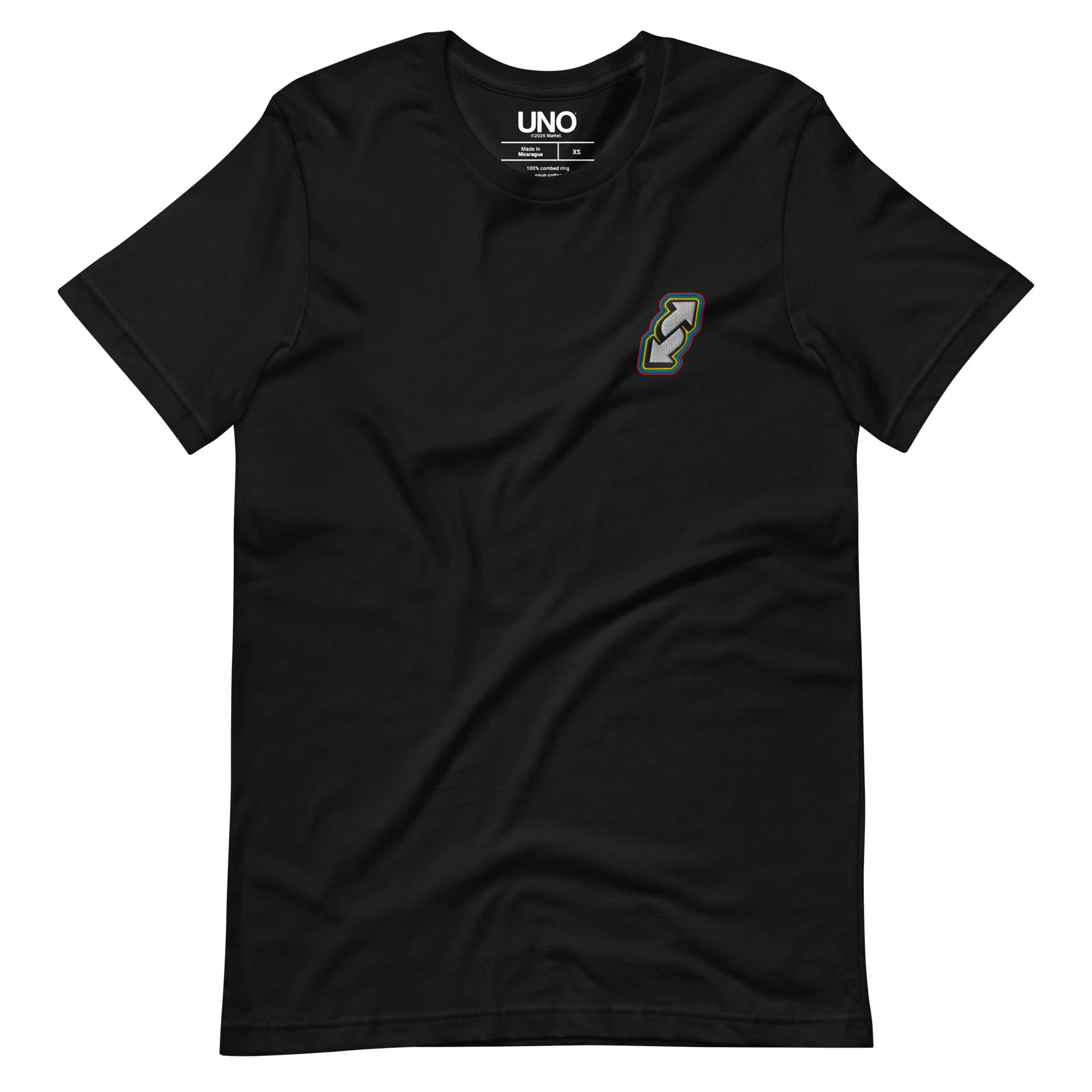 Mattel Creations UNO Social Club Black T-Shirt