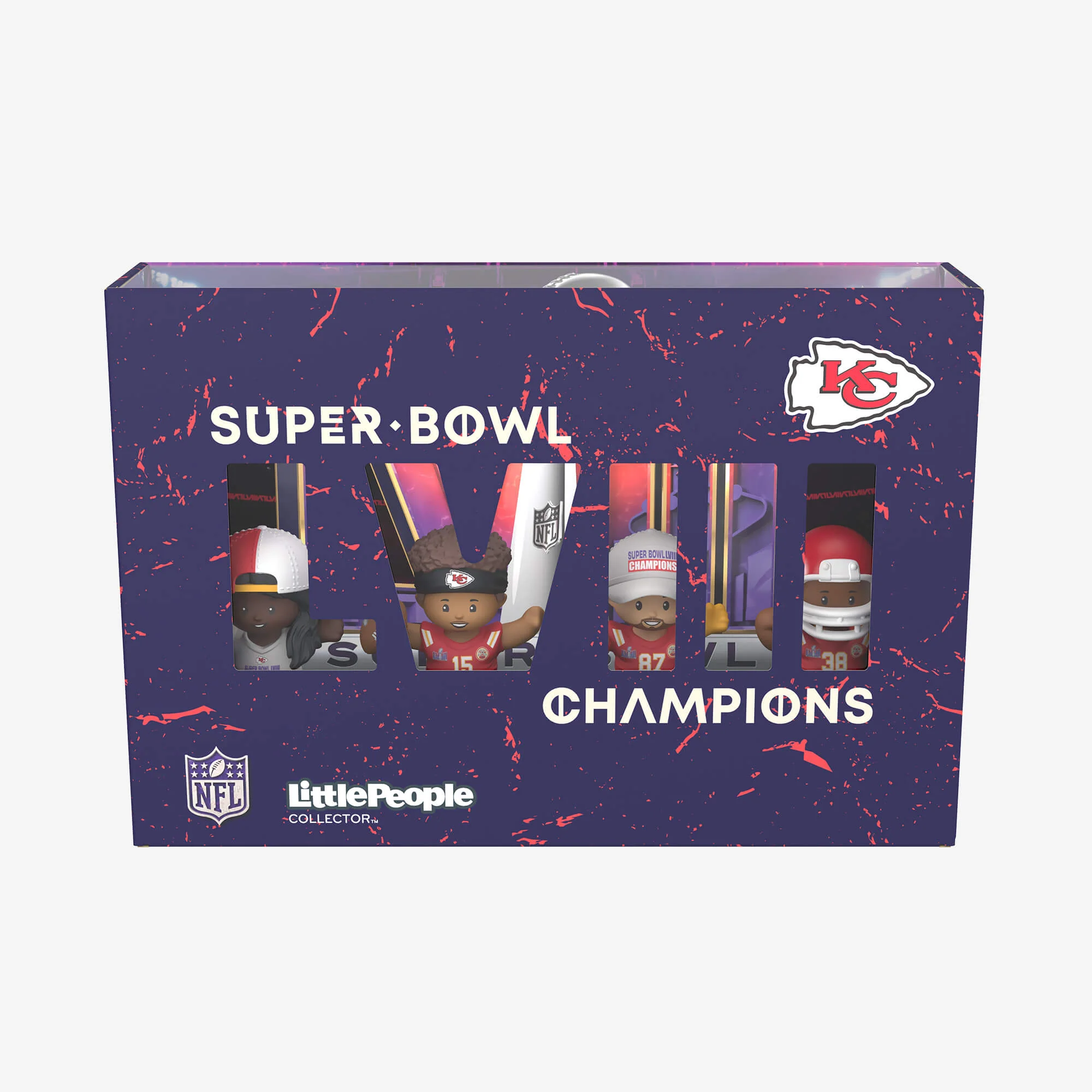 Mattel Creations Little People Collector Super Bowl LVIII Champions Set