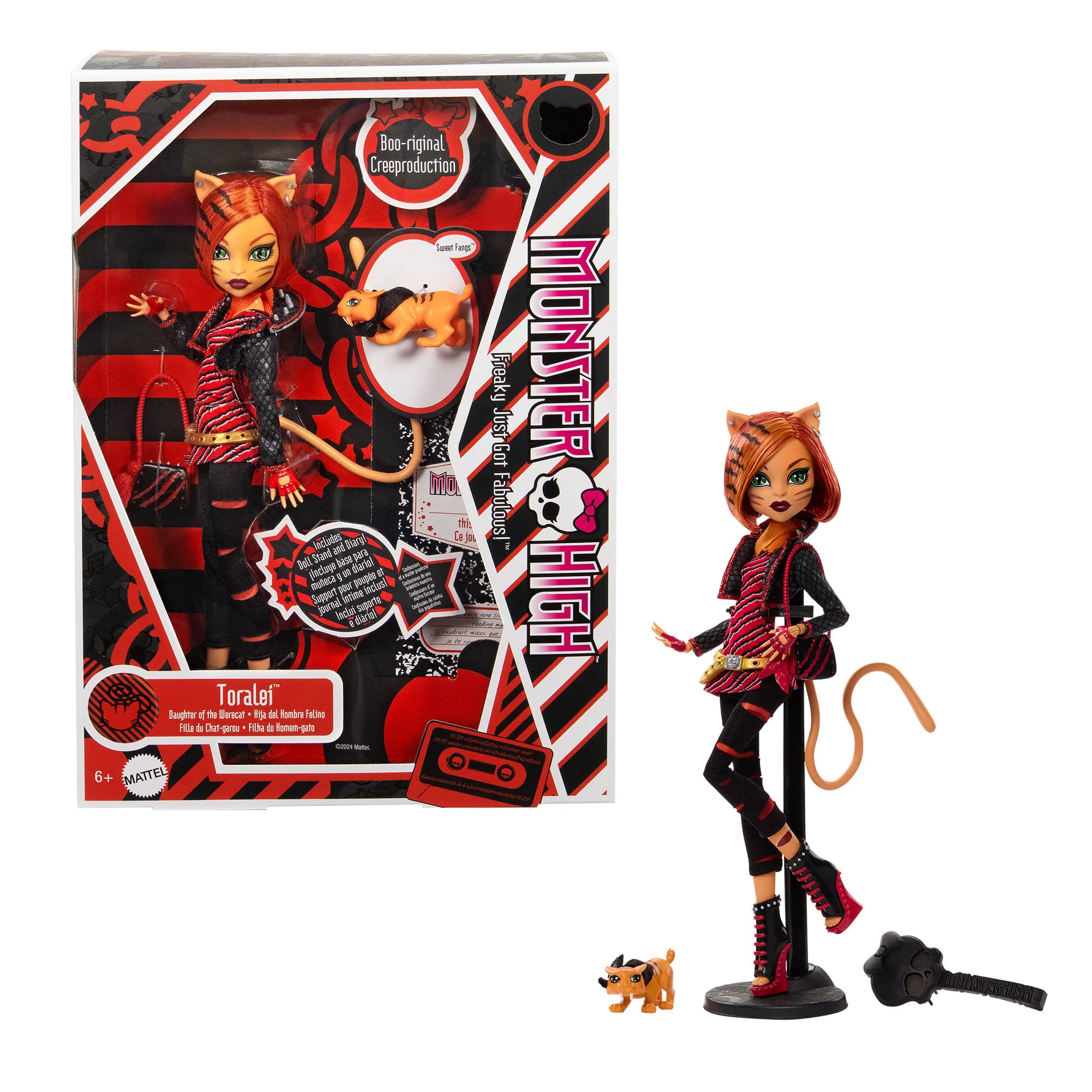 Mattel Creations Monster High Boo-riginal Creeproduction G1 Toralei Doll