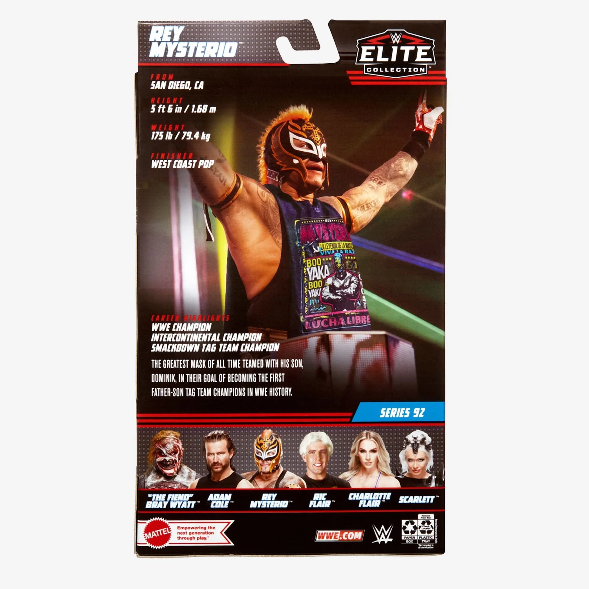 Mattel Creations WWE Rey Mysterio Elite Collection Action Figure