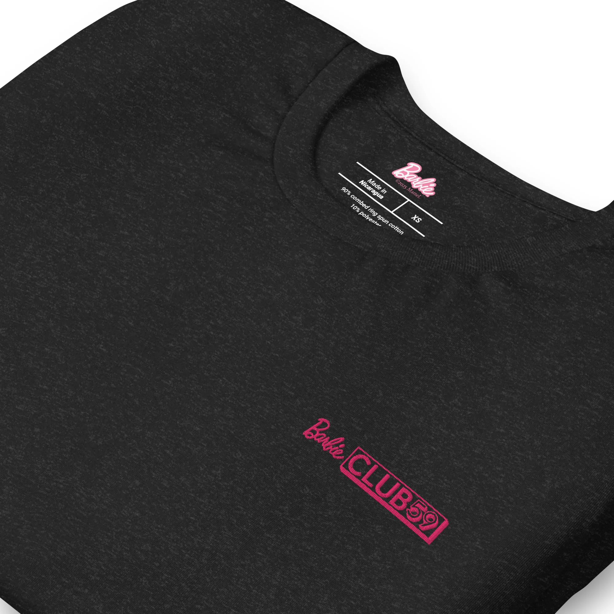 Mattel Creations Barbie 2025 Club 59 Black T-Shirt