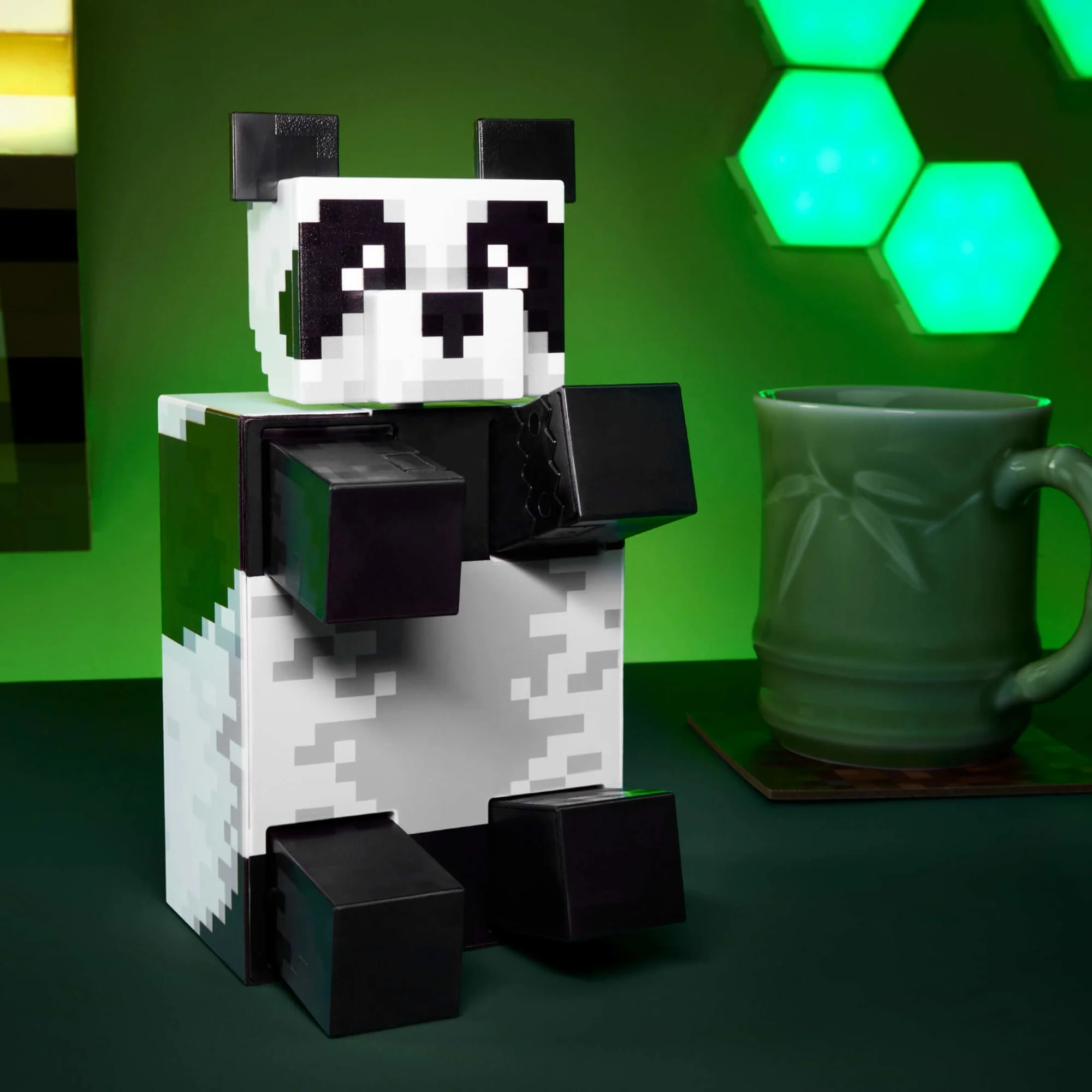 Mattel Creations Minecraft Diamond Level Panda Figure