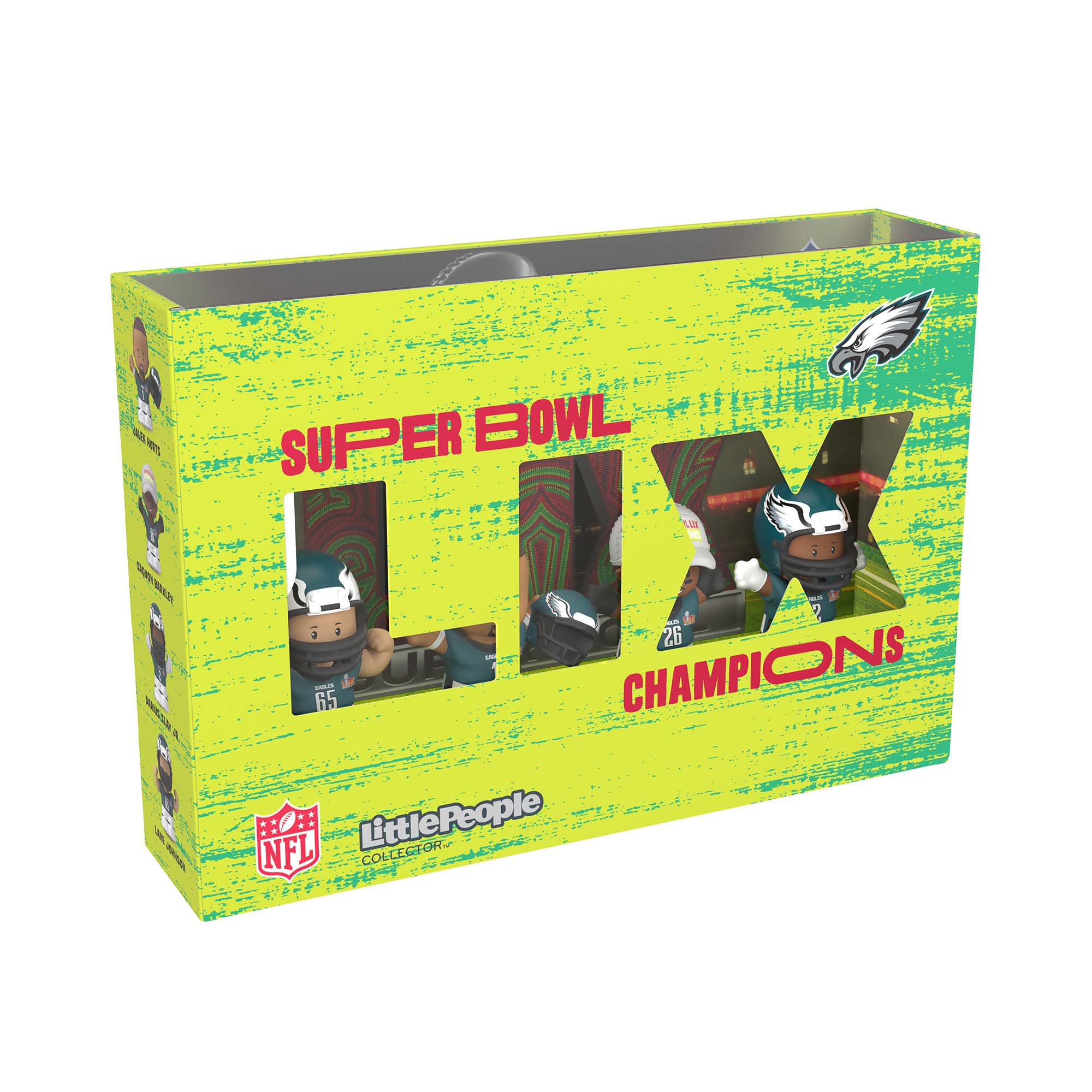 Mattel Creations Little People Collector x Super Bowl Eagles Set