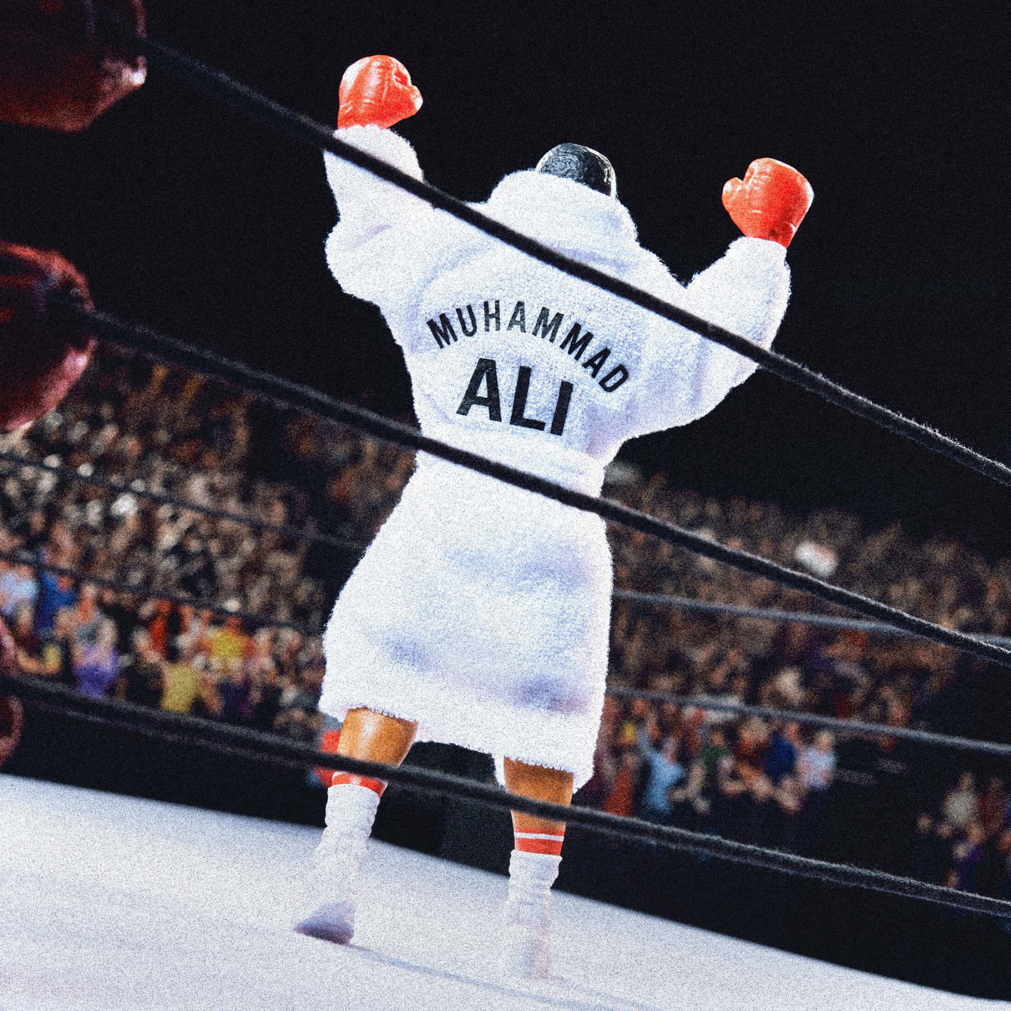 Mattel Creations WWE Ultimate Edition Muhammad Ali Action Figure Set