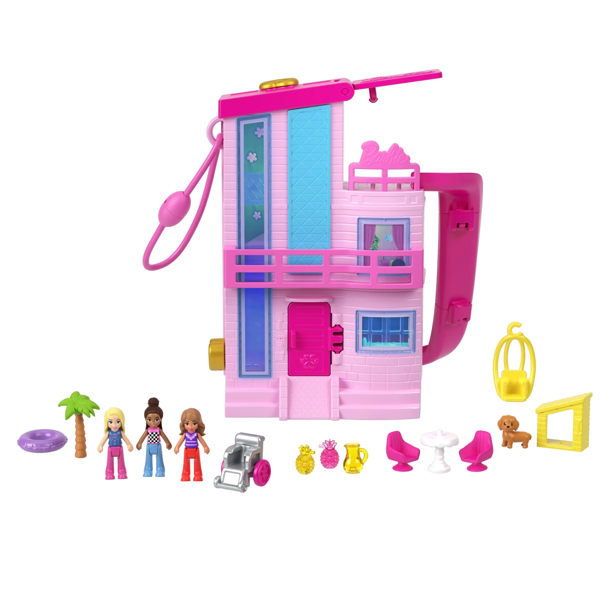 Mattel Creations Polly Pocket Barbie Dreamhouse Compact