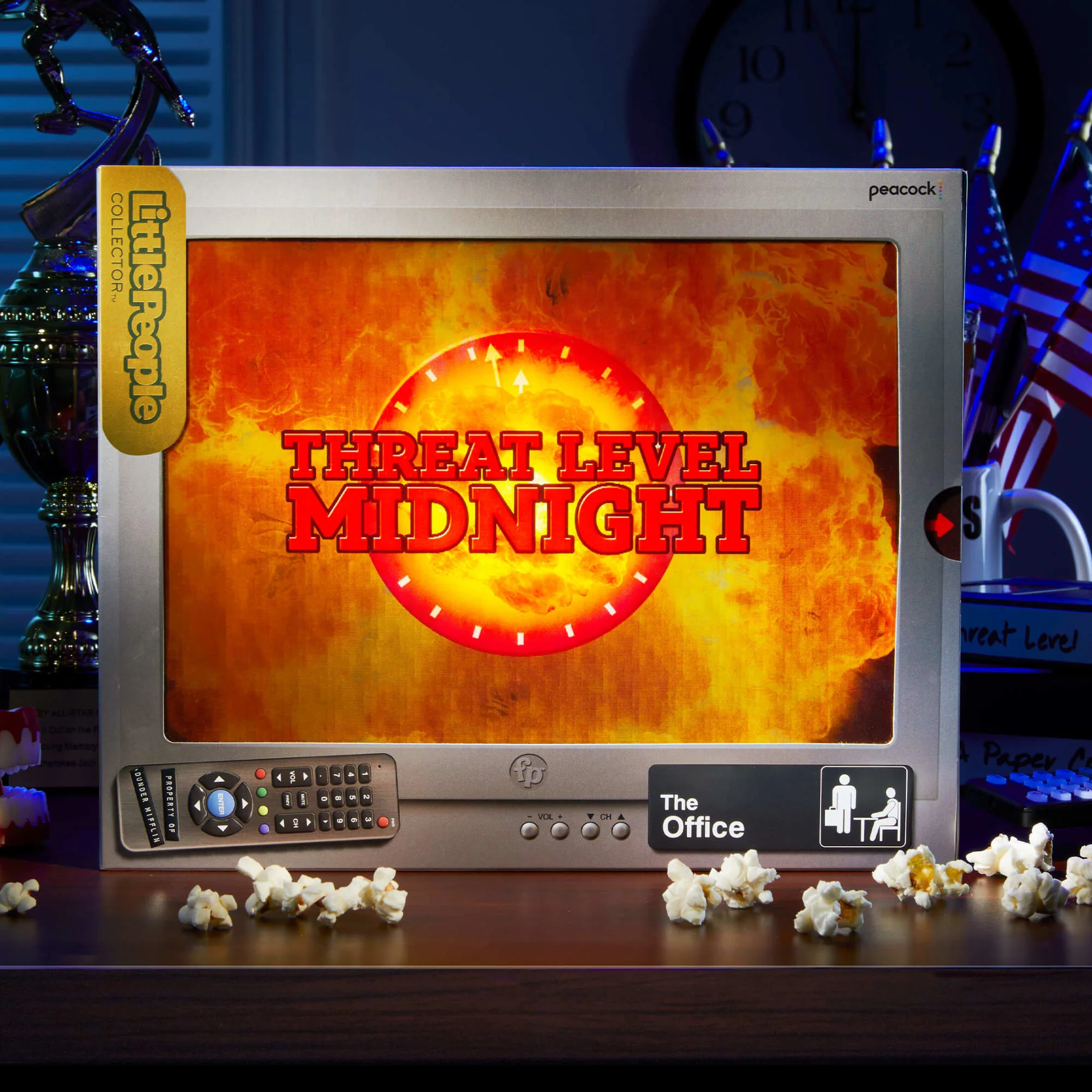 Mattel Creations Little People Collector The Office Threat Level Midnight Set