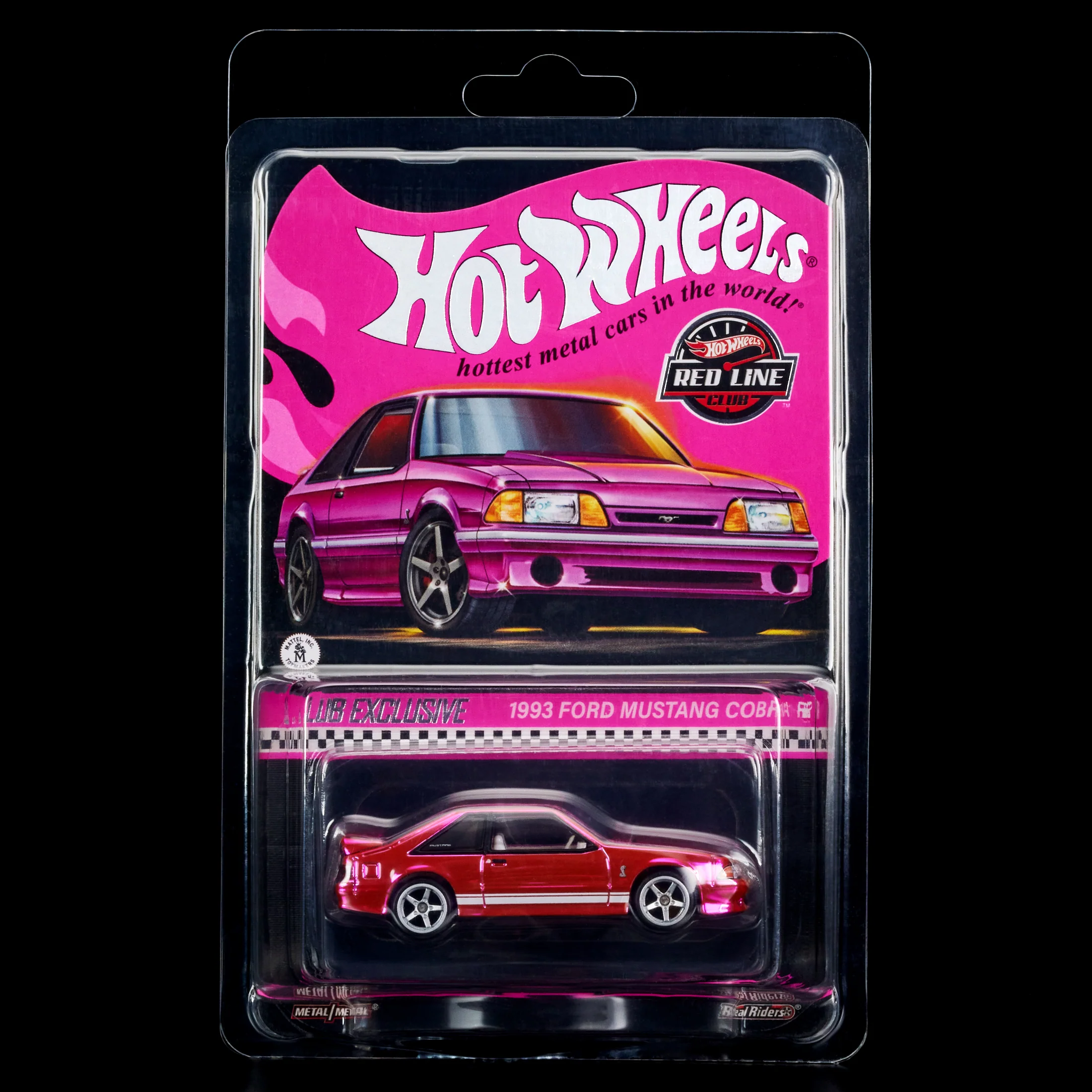 Mattel Creations RLC Exclusive Pink Edition 1993 Ford Mustang Cobra R