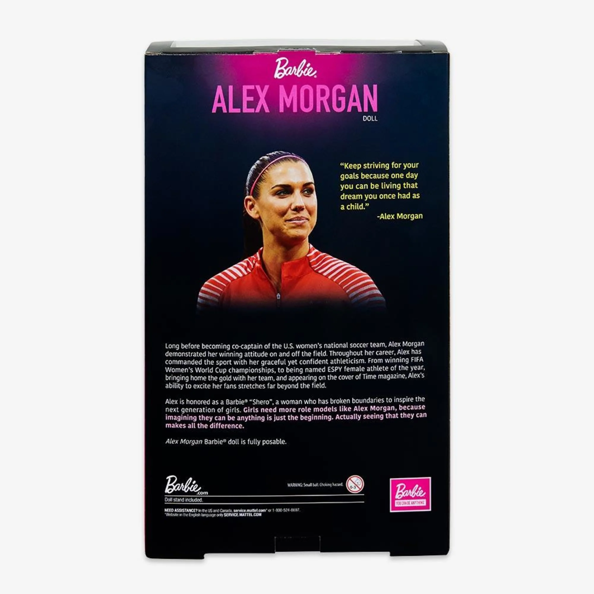 Mattel Creations Alex Morgan Barbie Doll