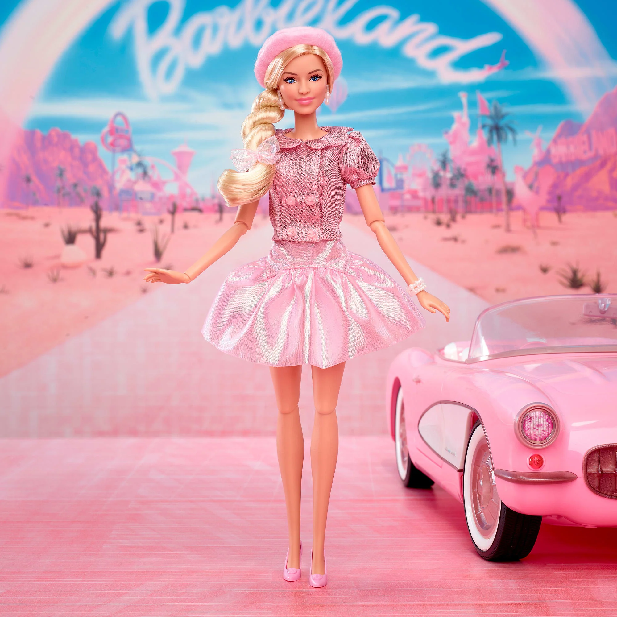 Mattel Creations Barbie The Movie Pink Puffy Dress Barbie Doll