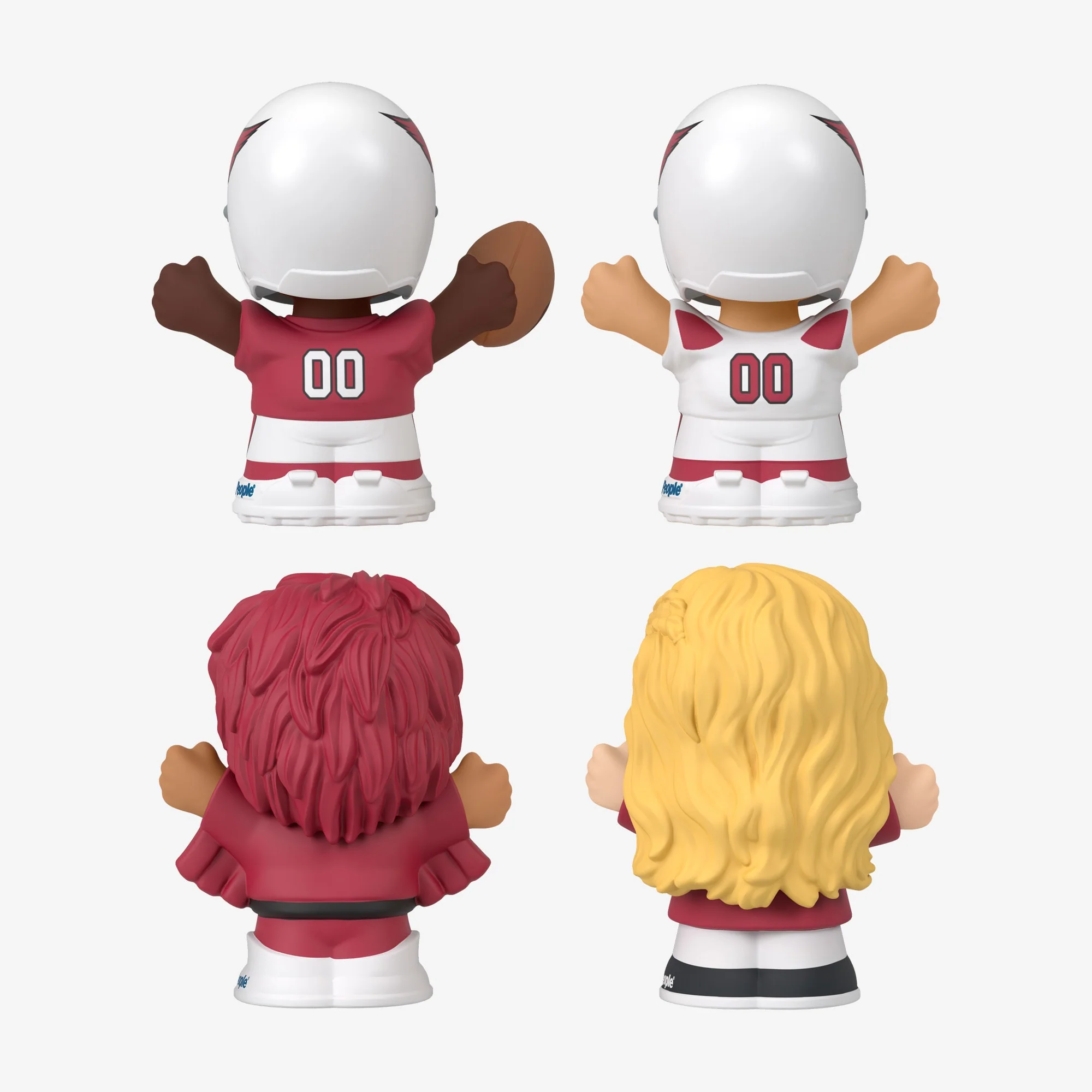 Mattel Creations Little People Collector x NFL Arizona Cardinals Set