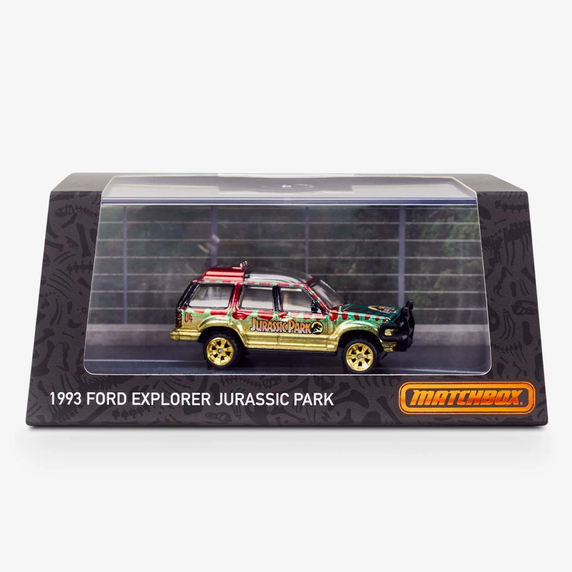 Mattel Creations Matchbox 1993 Ford Explorer Jurassic Park