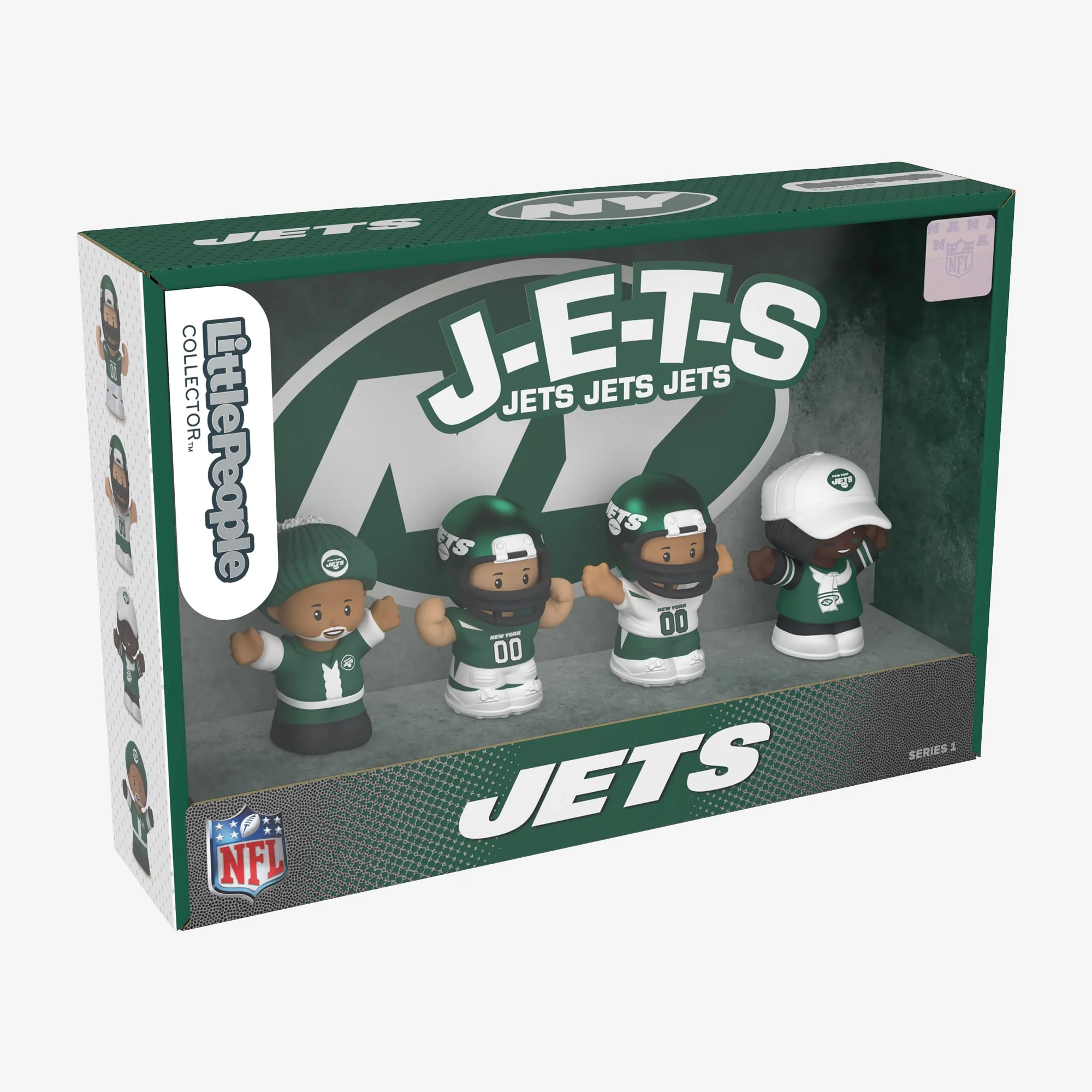 Mattel Creations Little People Collector x NFL New York Jets Set