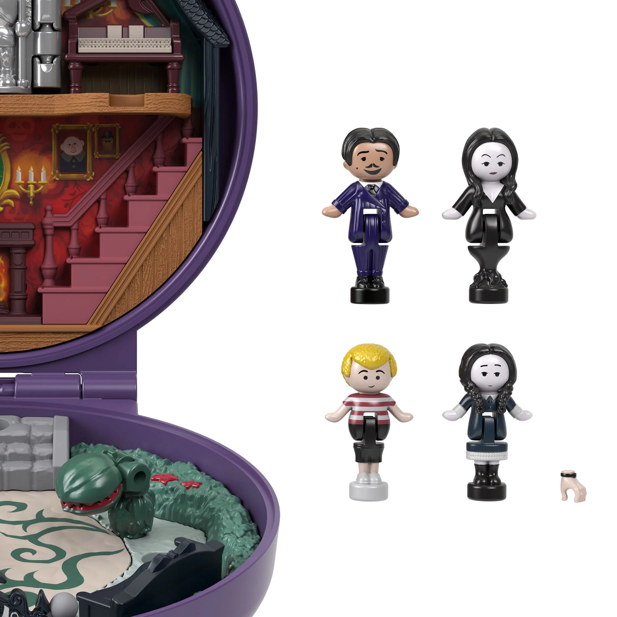 Mattel Creations Polly Pocket Collector The Addams Family Compact
