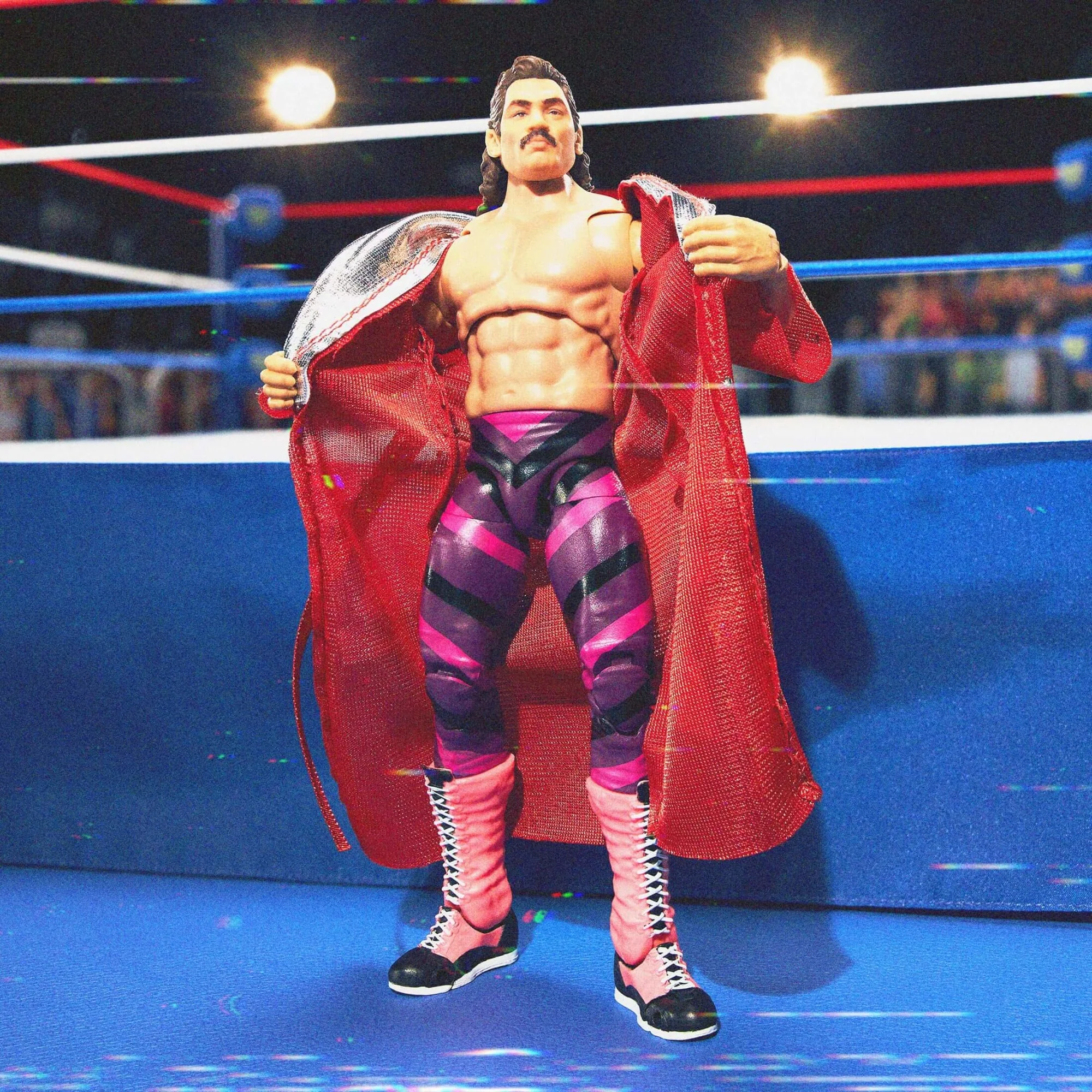 Mattel Creations WWE Action Figure Ultimate Edition Coliseum Collection Jake “The Snake” Roberts & “Ravishing” Rick Rude 2-Pack