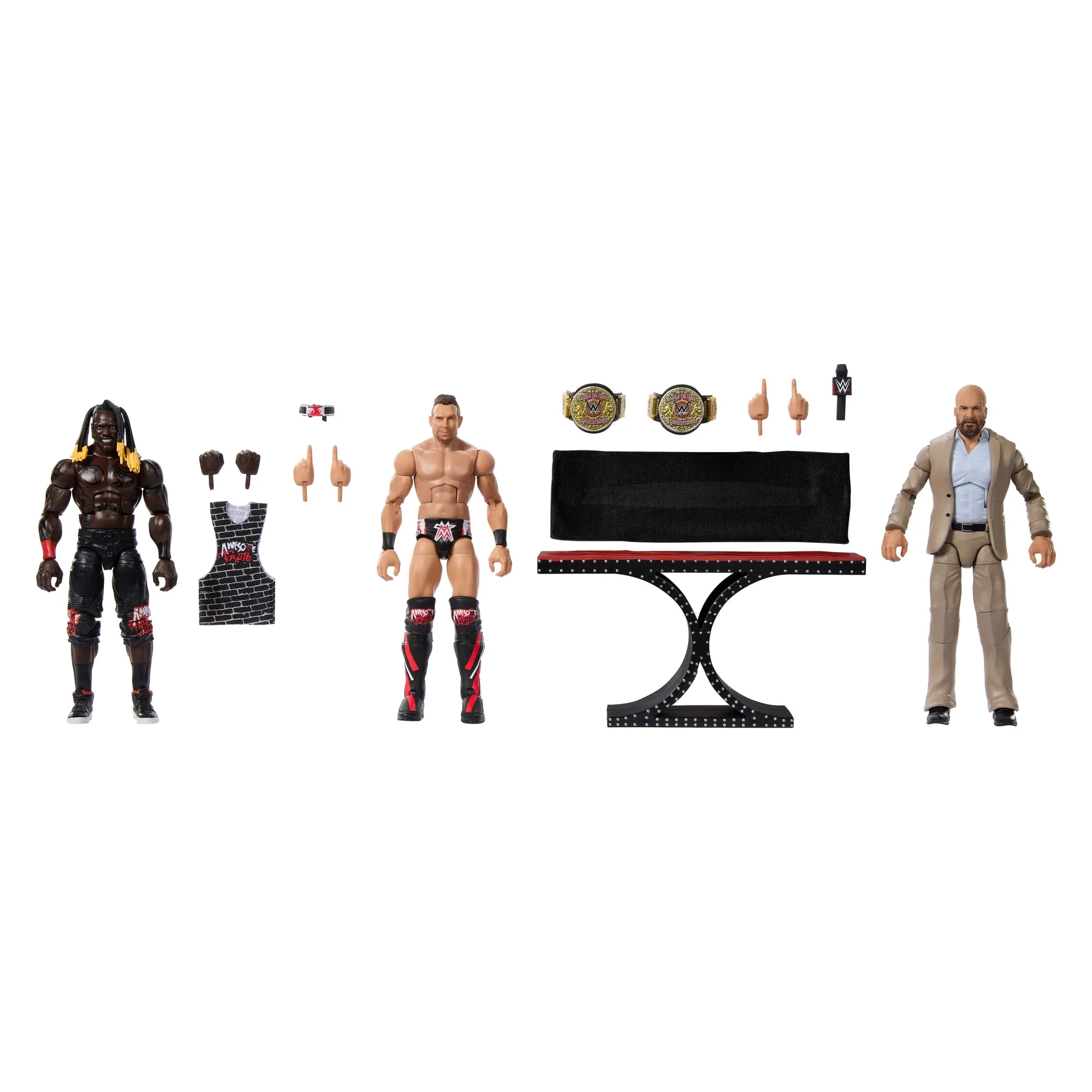 Mattel Creations WWE Awesome Truth Elite Collection 3-Pack