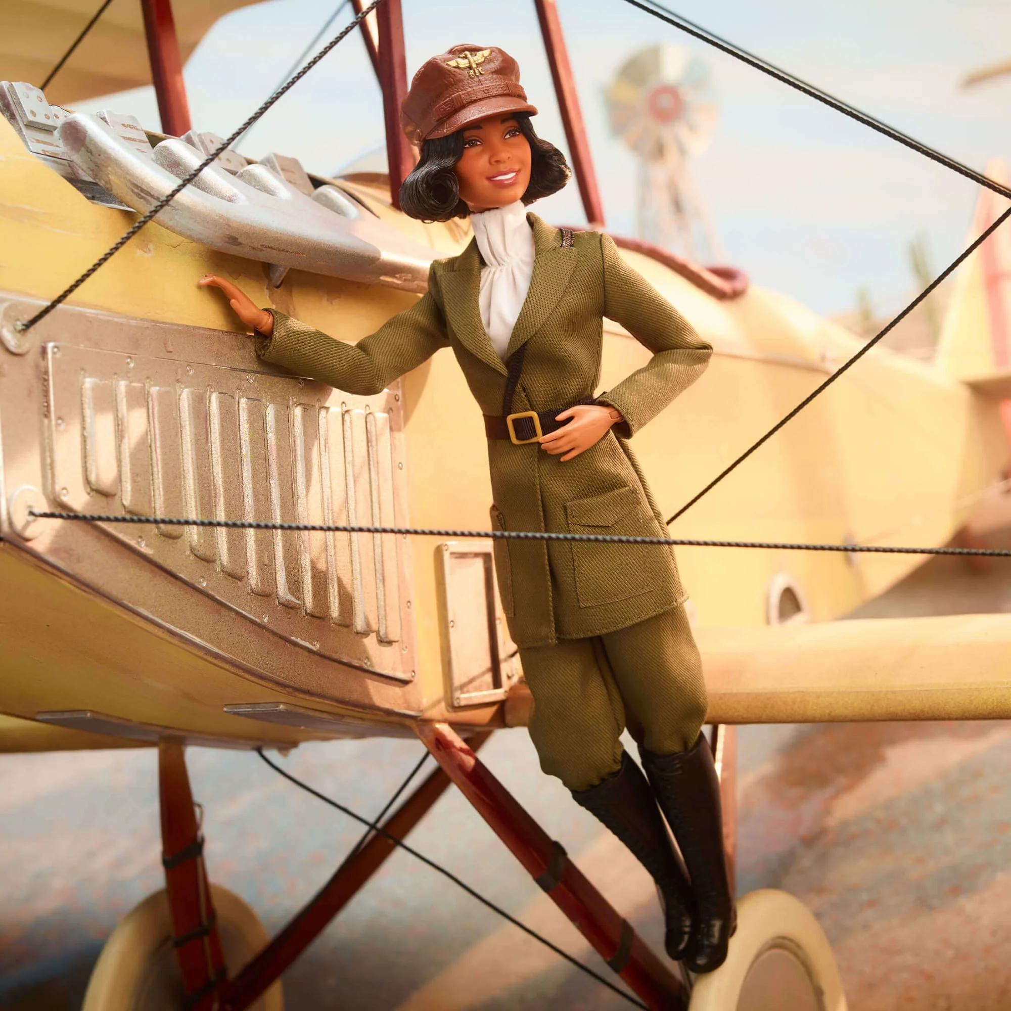 Mattel Creations Barbie Inspiring Women Bessie Coleman Doll