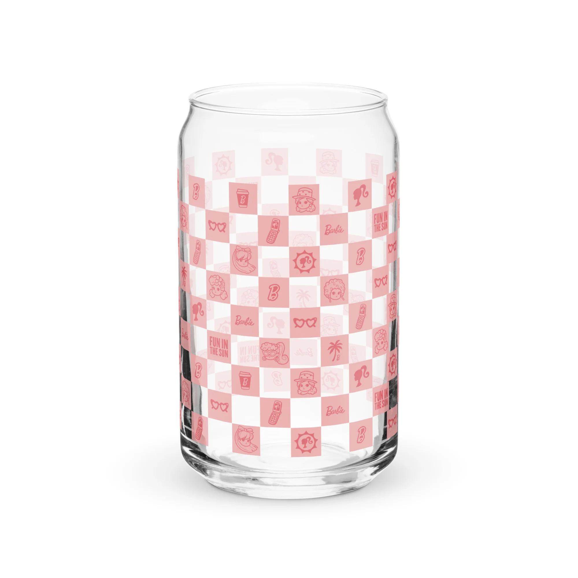 Mattel Creations Barbie Checkerboard Icons Cutie Clear Glass