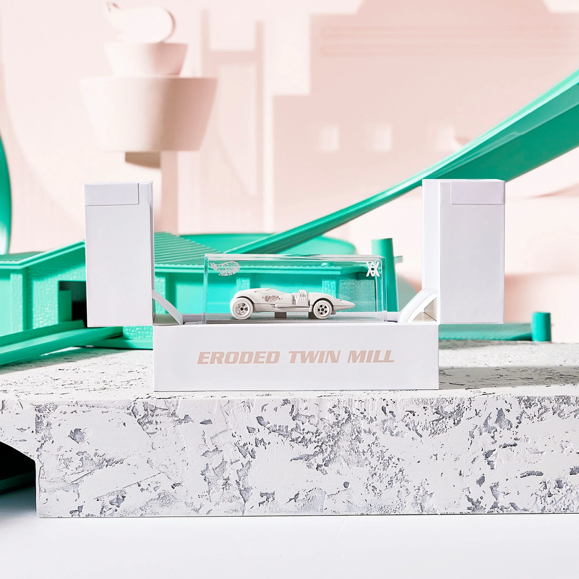 Mattel Creations Hot Wheels x Daniel Arsham Eroded Twin Mill