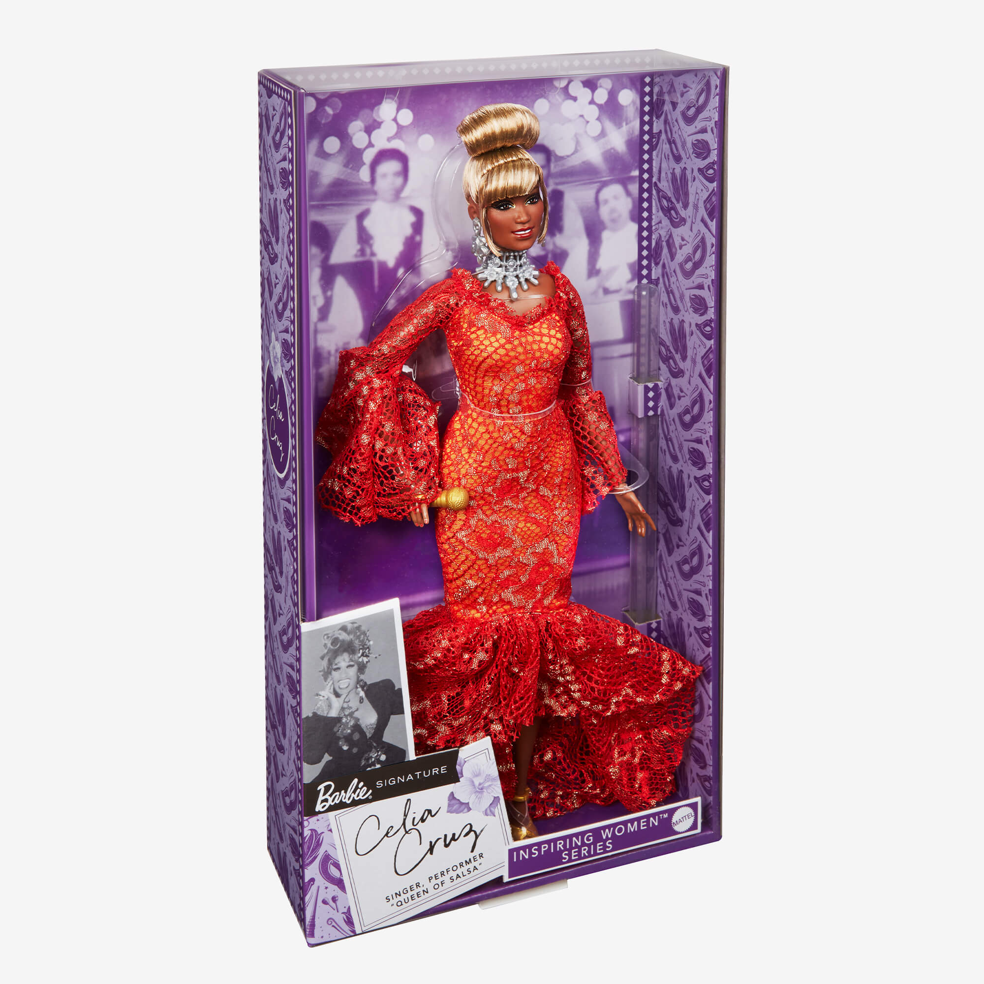 Mattel Creations Barbie Inspiring Women Celia Cruz Doll