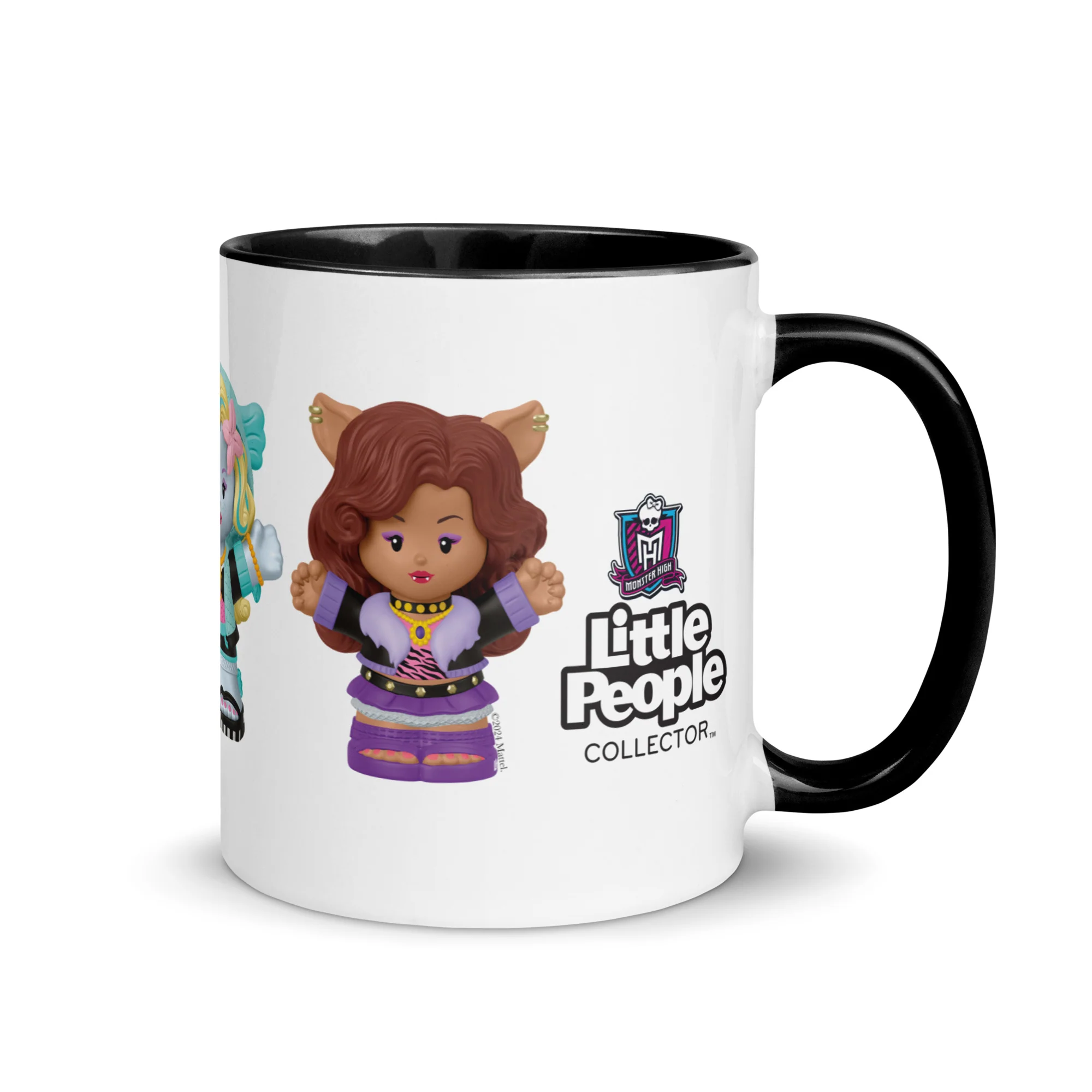 Mattel Creations Little People Collector Monster High White Mug