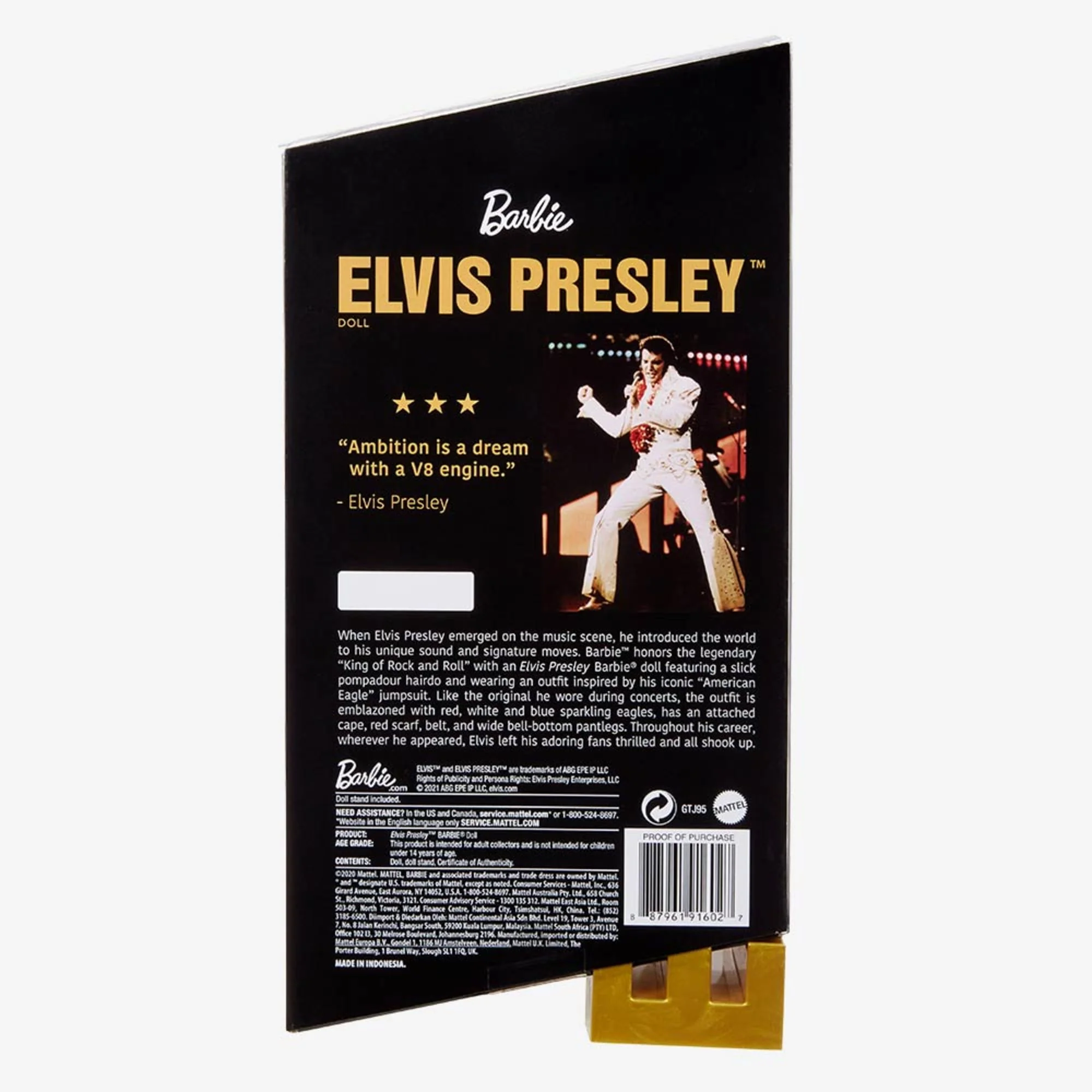 Mattel Creations Elvis Presley Barbie Doll