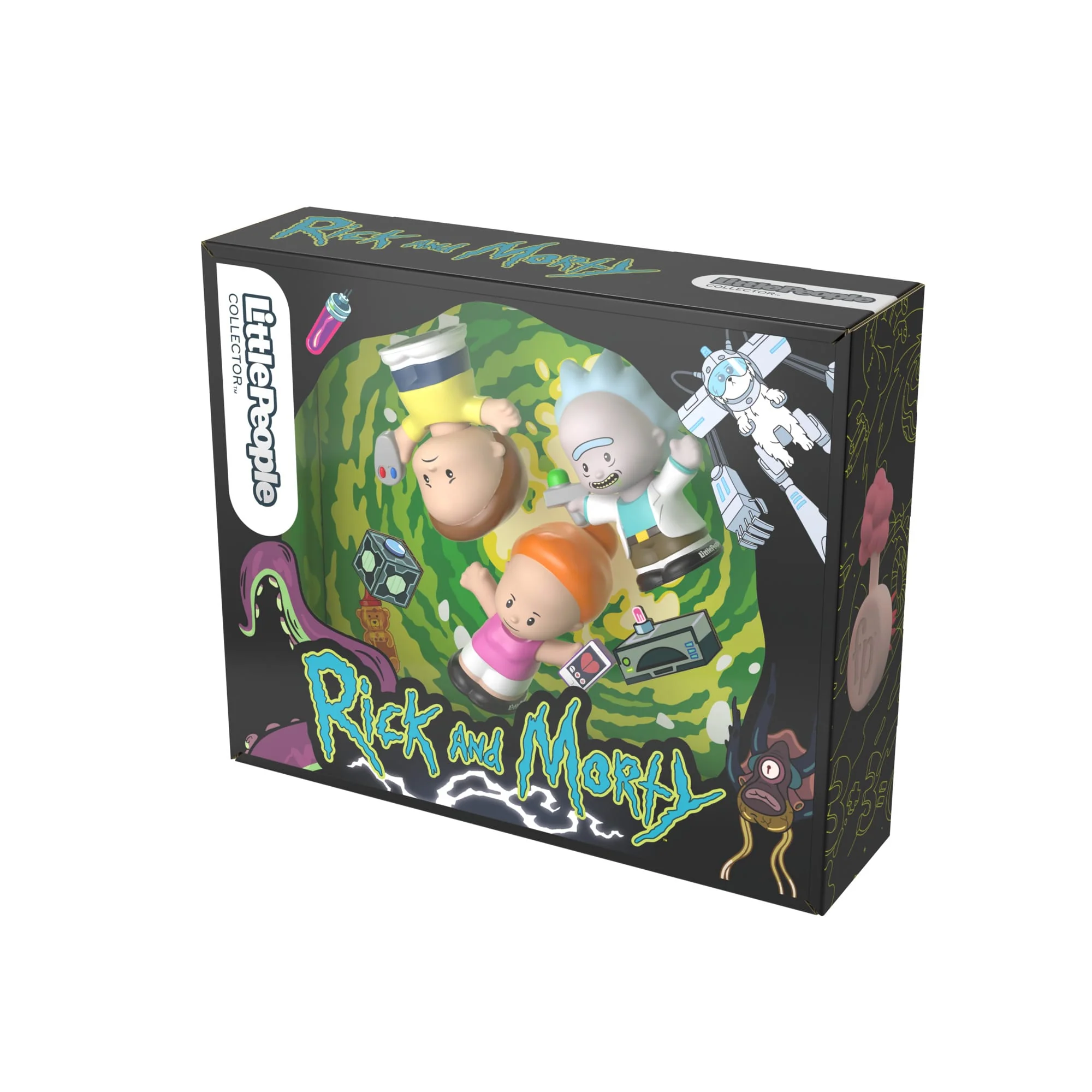 Mattel Creations Little People Collector Rick and Morty Figure Set