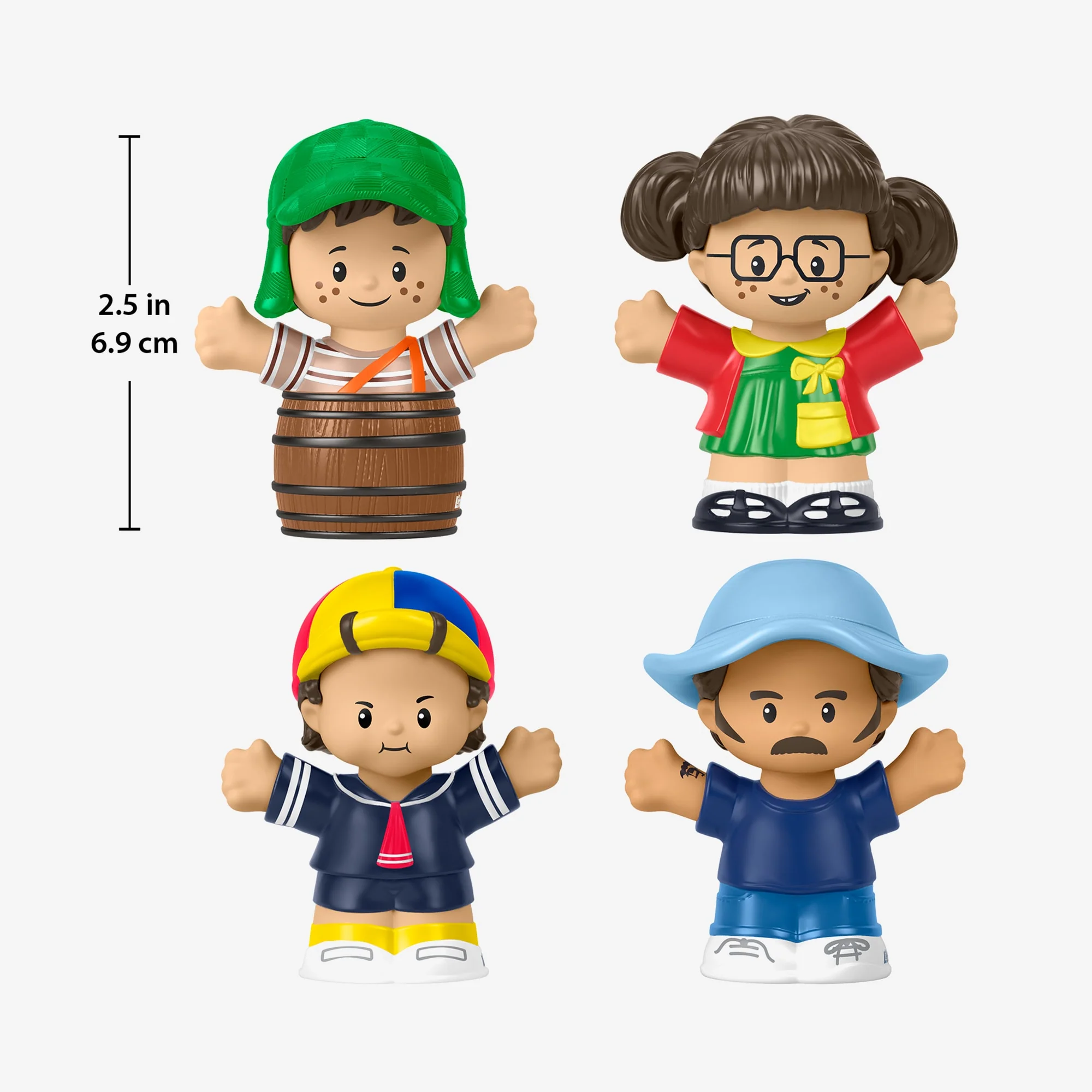 Mattel Creations Little People Collector El Chavo TV Series Special Edition Set