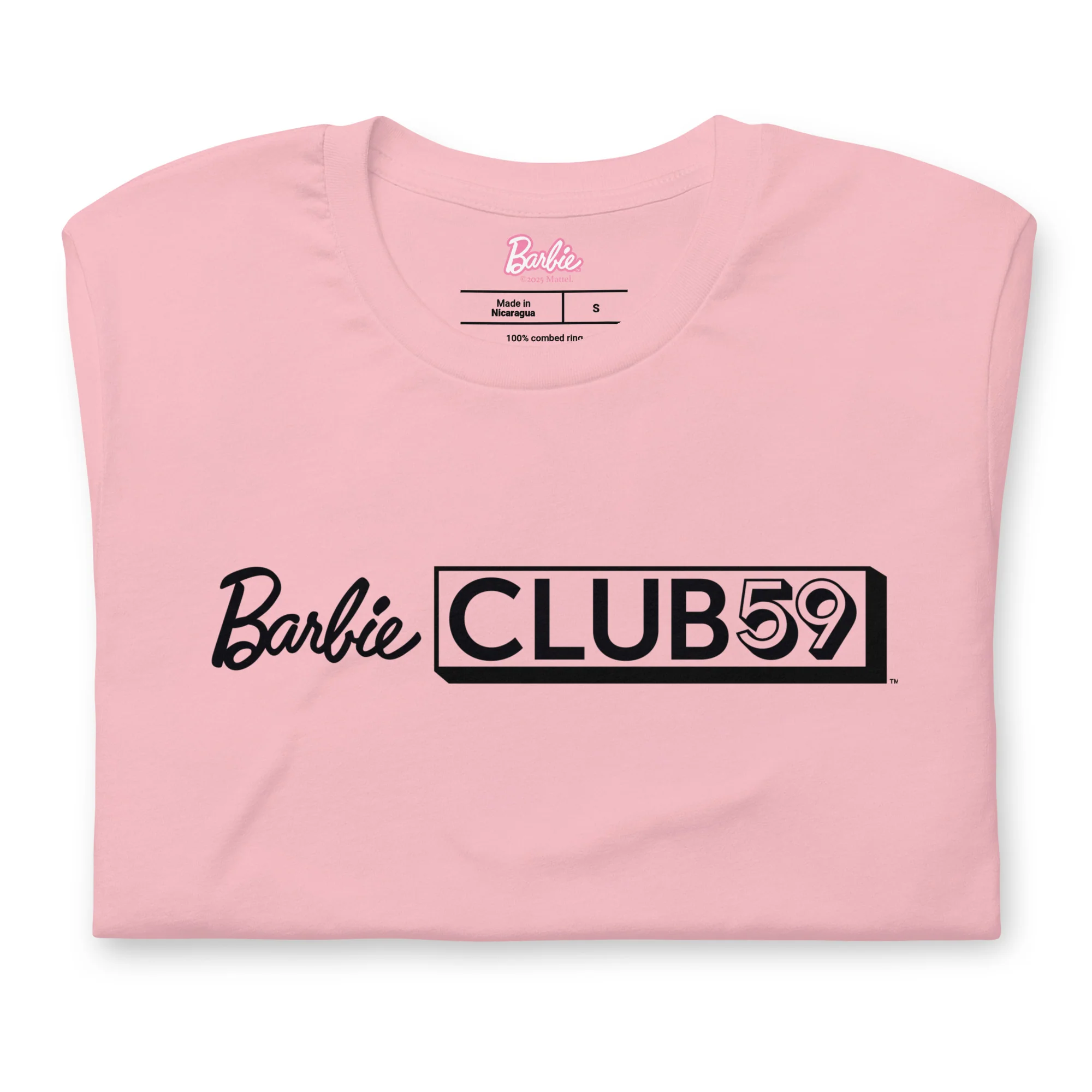 Mattel Creations Barbie 2025 Club 59 Pink T-Shirt